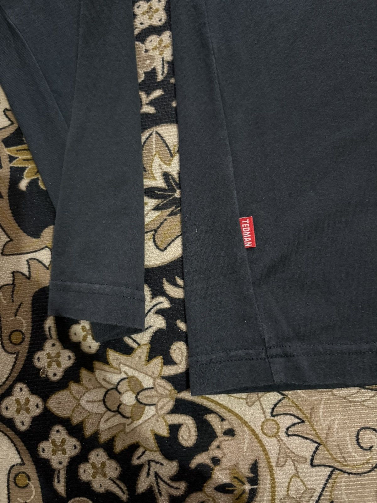 Japanese Brand Vintage Japanese Brand TEDMAN Over Print Long Sleeve Tee Size US M / EU 48-50 / 2 - 8 Thumbnail