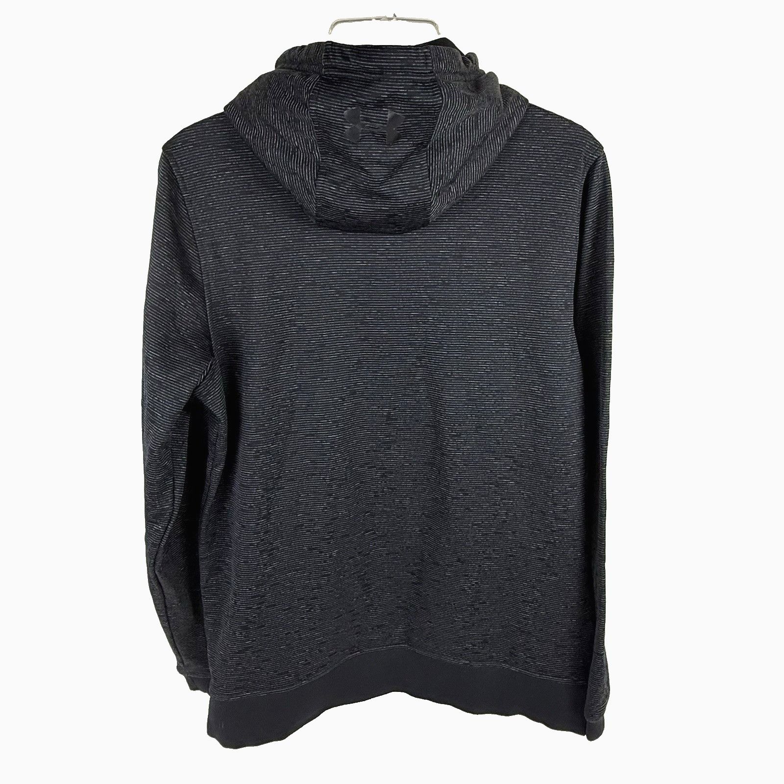 Under Armour Under Armour ColdGear Men's Fitted Hoodie Black/Gray 1/4-Zip Size US S / EU 44-46 / 1 - 4 Thumbnail