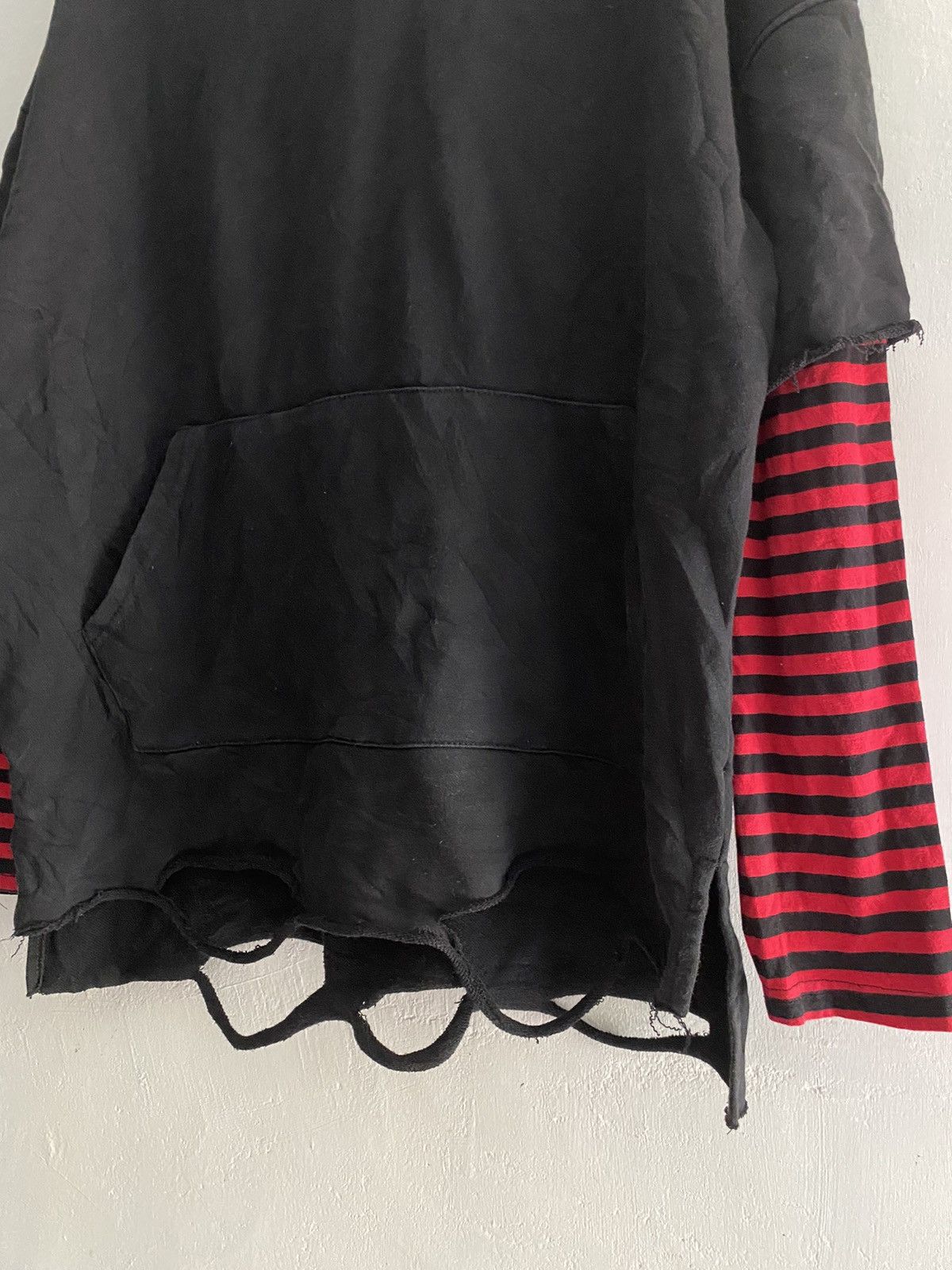 Hysteric Glamour × Japanese Brand Vintage under n over distressed grunge streetwear hoodie Size US L / EU 52-54 / 3 - 3 Thumbnail