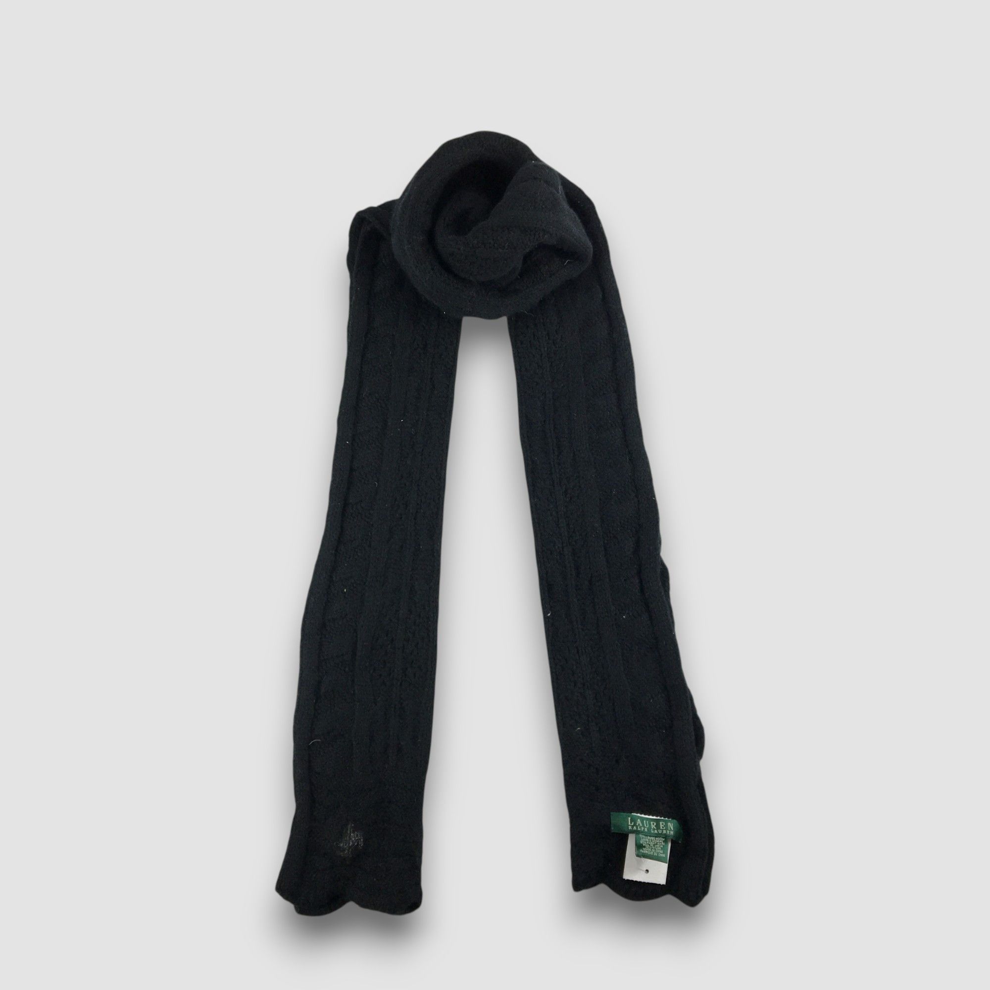 Polo Ralph Lauren Vintage Polo Ralph Lauren Scarf Muffler Wool Scarves Size ONE SIZE - 1 Thumbnail