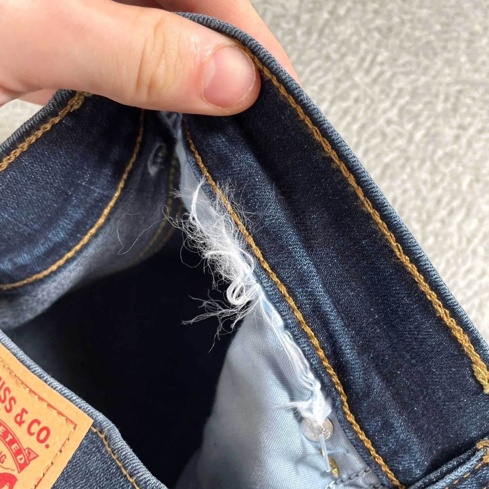 Levi's Levis Jeans Womens 4 28x28 Bootcut Dark Wash Denim Y2K Cowgirl Rodeo Size 27" / US 4 / IT 40 - 5 Thumbnail