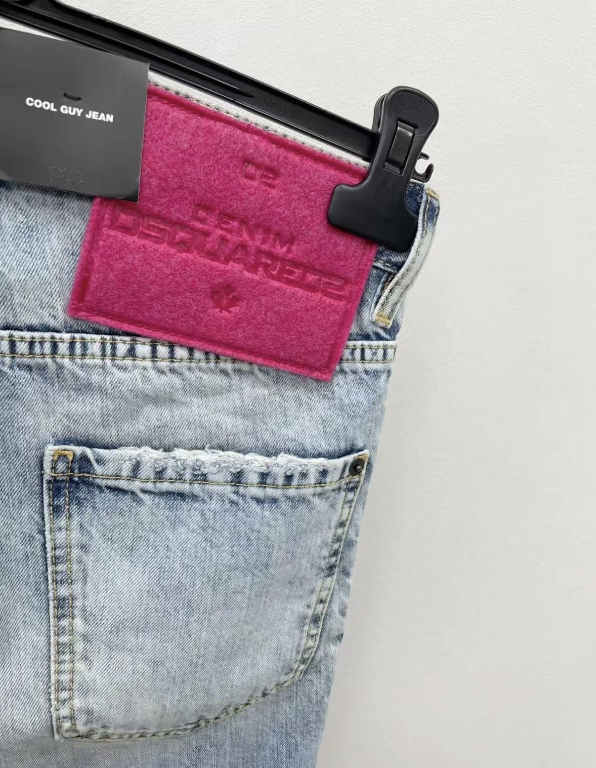 Dsquared2 DSQUARED2 100% Cotton Washed Distressed Destroyed Jeans J30 Size US 28 / EU 44 - 6 Thumbnail