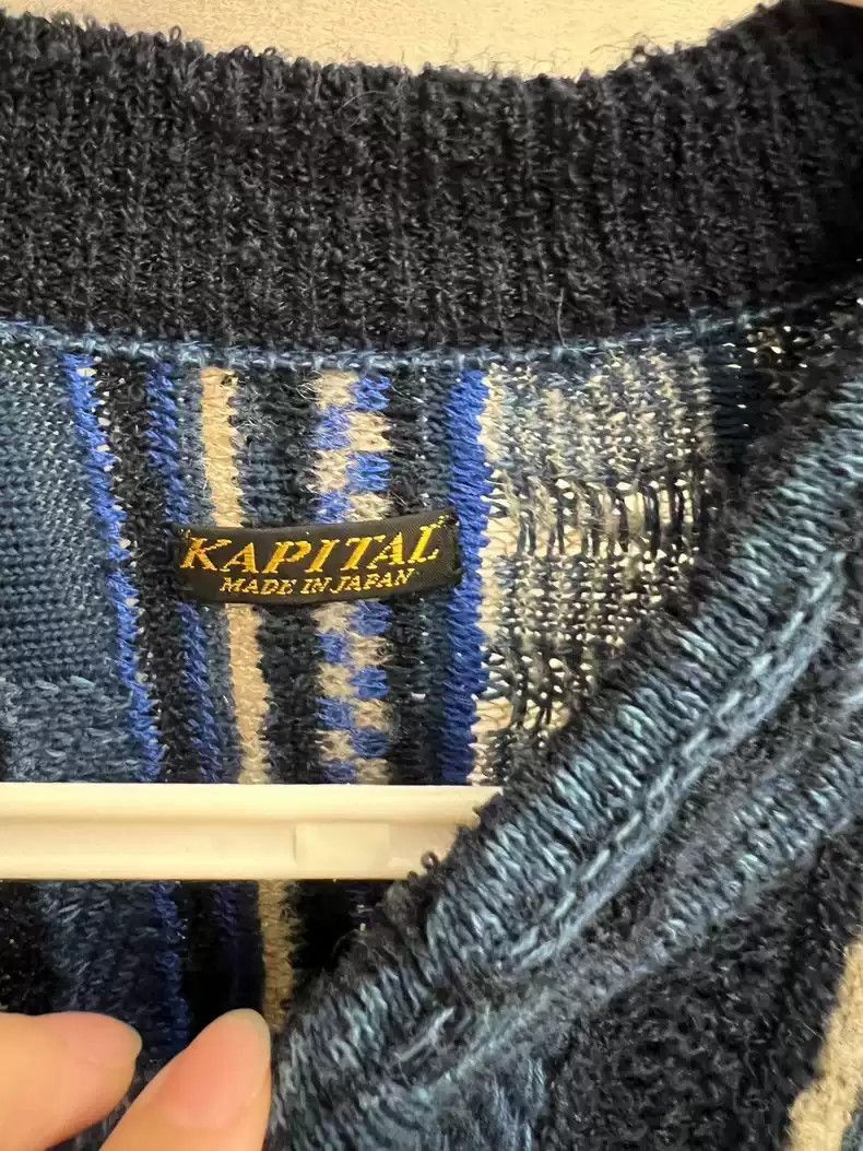 Kapital kapital World peace sweater -2507 Size US L / EU 52-54 / 3 - 4 Thumbnail