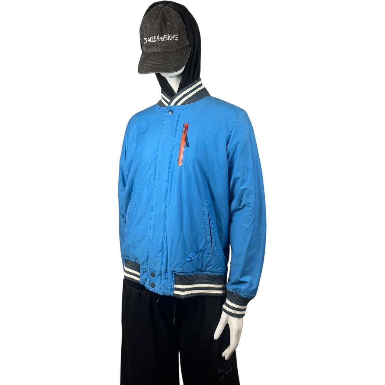 Nike Vintage Y2K 90s Nike Air Bomber Jacket Size US M / EU 48-50 / 2 - 3 Thumbnail