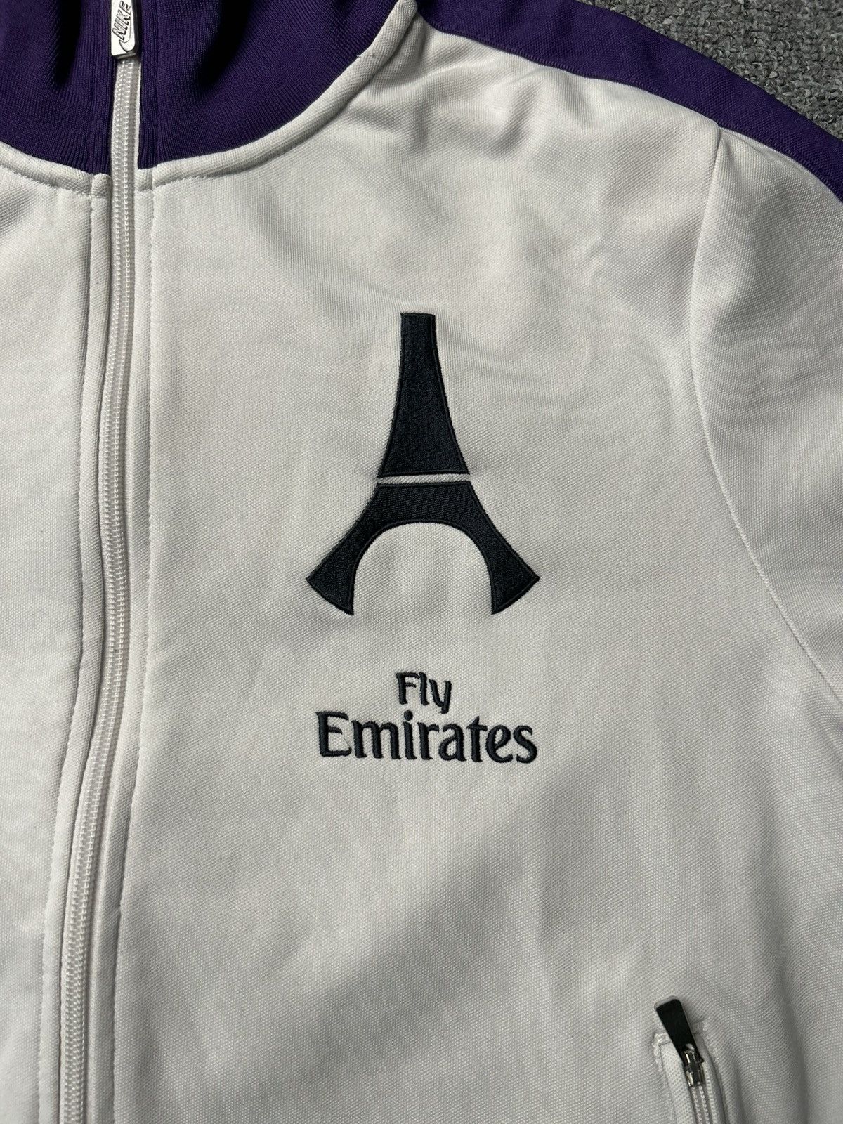 Nike Nike PSG 2007 Paris Saint-Germain Track Jacket White M Size US M / EU 48-50 / 2 - 3 Thumbnail