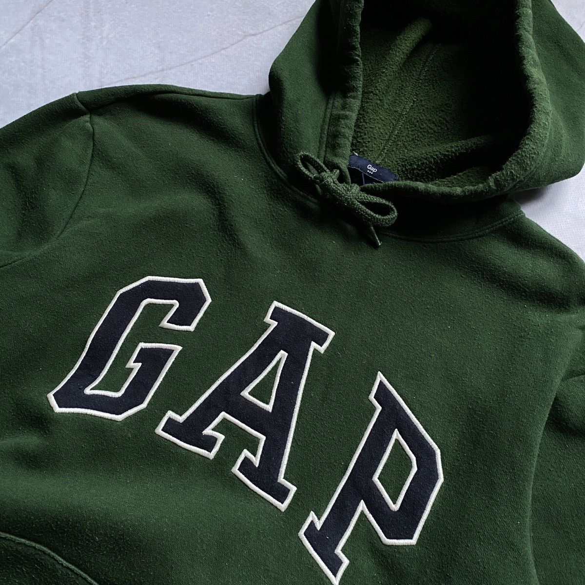Gap × Vintage × Yeezy CRAZY Vintage Y2K baggy yeezy gap spellout zip up hoodie Size US M / EU 48-50 / 2 - 3 Thumbnail