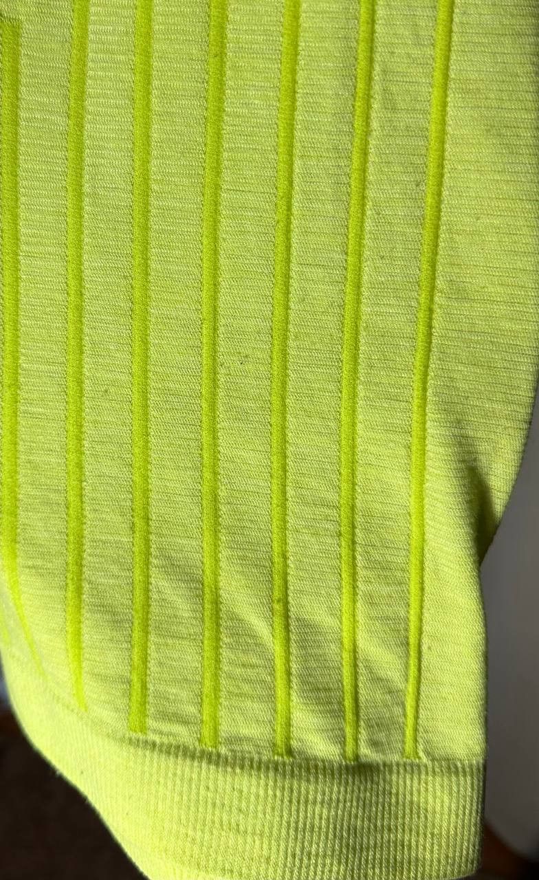 Adidas × Stella McCartney Adidas by Stella McCartney T-shirt 1/2 zip green wool mixed Size S / US 4 / IT 40 - 7 Thumbnail