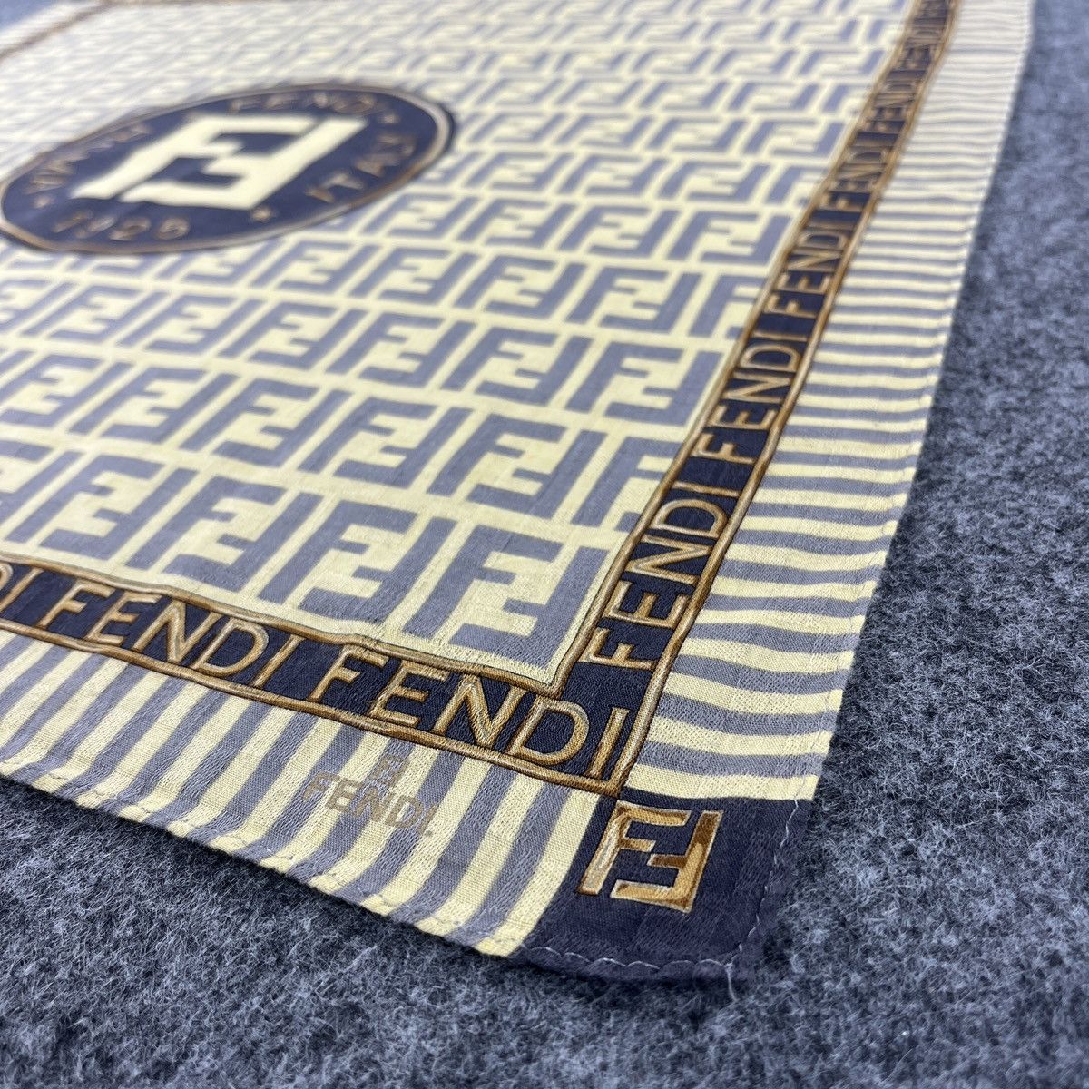 Vintage Vintage Fendi Handkerchief / Bandana / Neckerchief B432 Size ONE SIZE - 3 Thumbnail