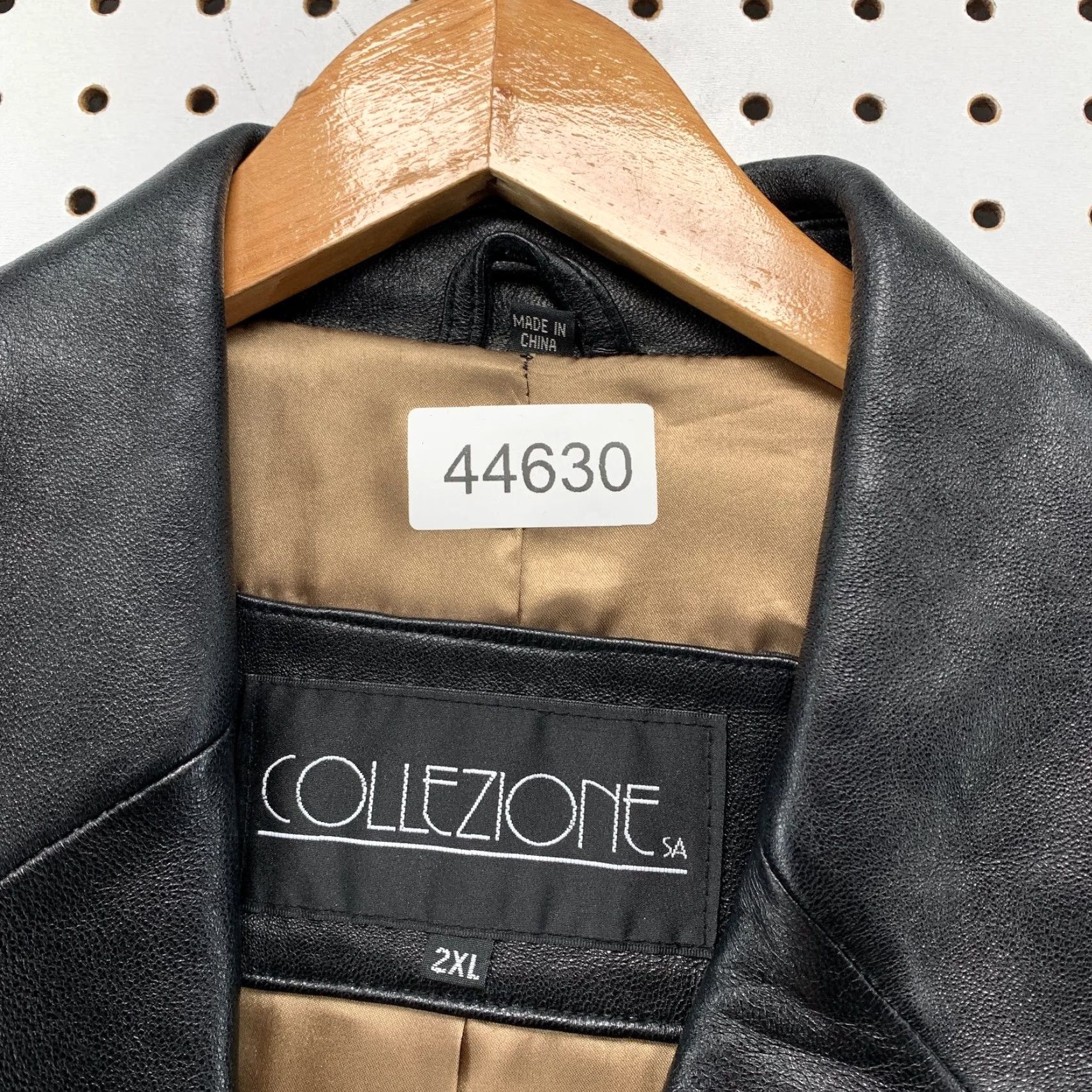 Vintage VINTAGE Collezione Leather Jacket Mens 2XL Black Super Natural Dean Winchester Jacket Men 2XL Black Collezione Leather Bomber Tv Decade 90s Mens Size US XXL / EU 58 / 5 - 5 Thumbnail