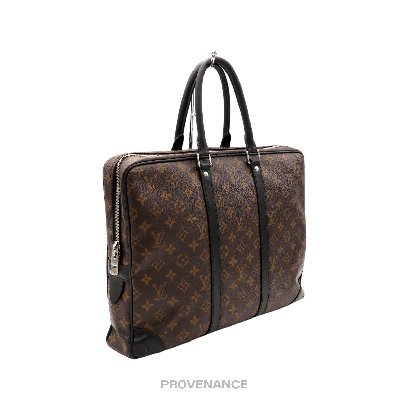 Louis Vuitton 🔴 Louis Vuitton PDV Briefcase Bag - Monogram Macassar Size ONE SIZE - 4 Thumbnail