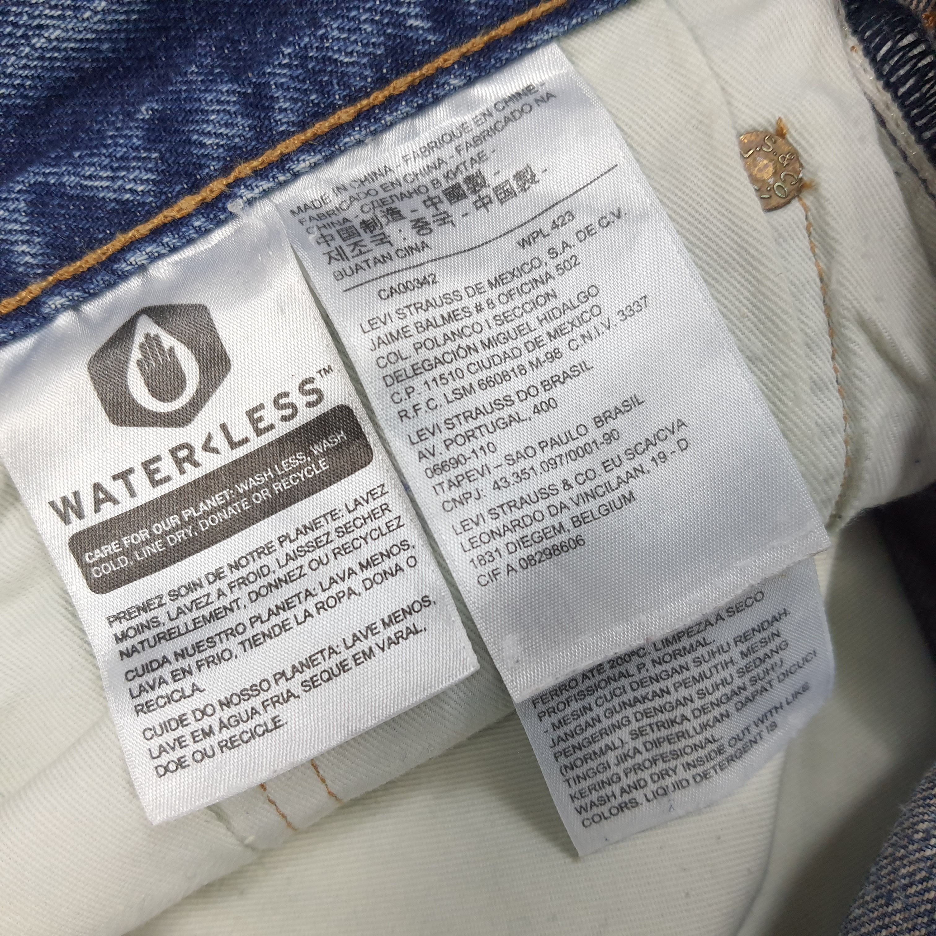 Levi's × Vintage Vintage Levis 501 Distressed Style Jeans Size US 34 / EU 50 - 8 Thumbnail