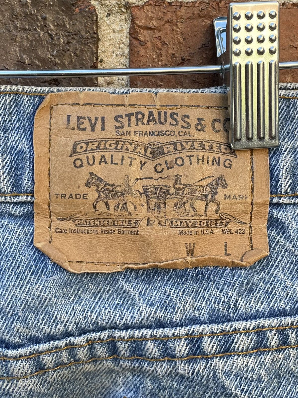 Levi's Levi’s Strauss Orange Tab 520 Jeans Tag 38x30 Size US 38 / EU 54 - 7 Thumbnail