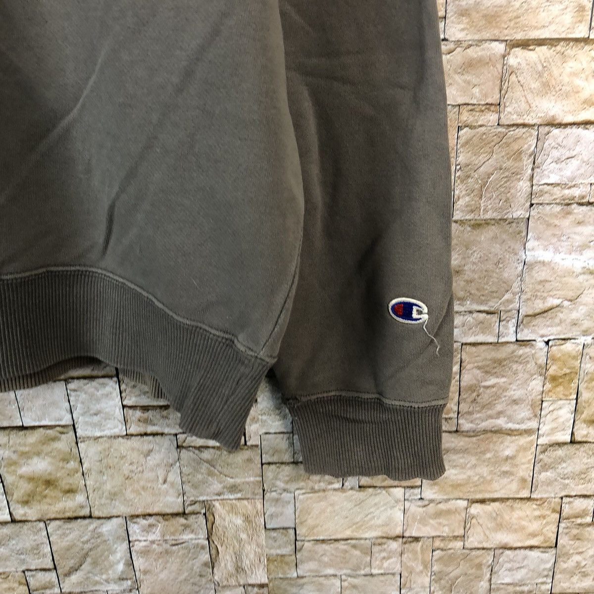 Champion × Vintage Champion vintage faded Brown Sweatshirt #A497 Size US XL / EU 56 / 4 - 8 Thumbnail