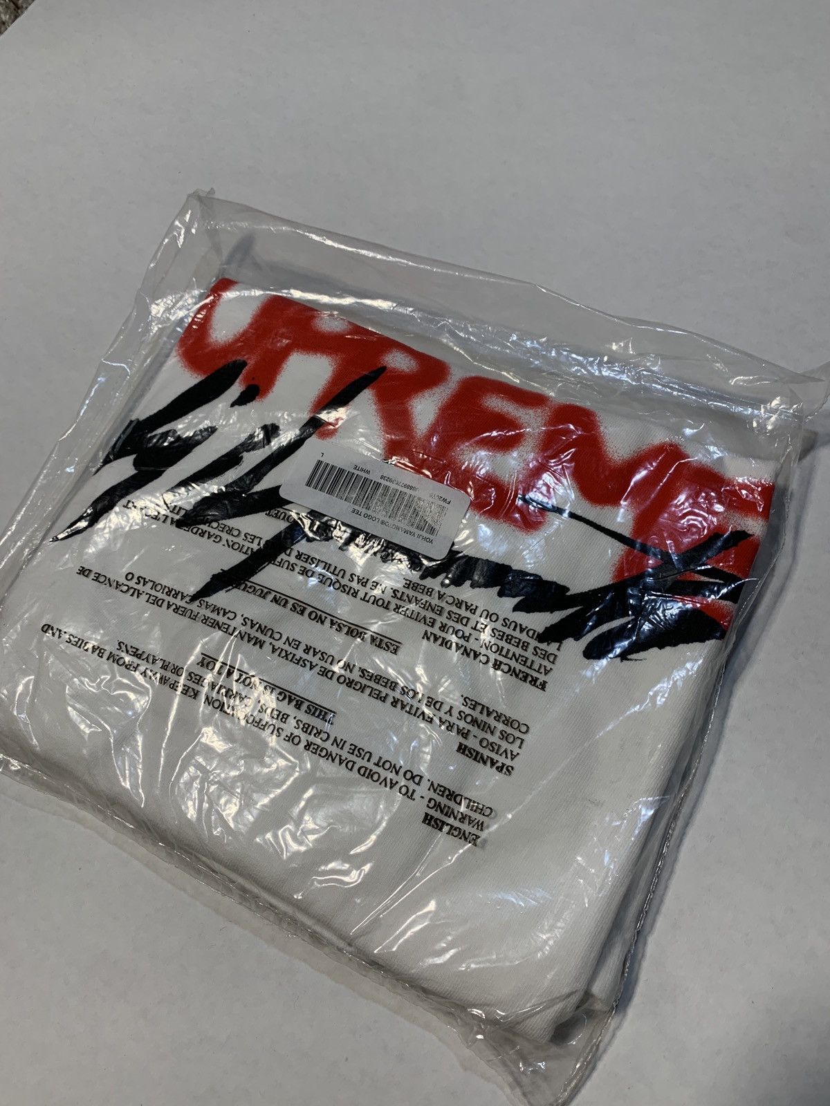 Supreme × Yohji Yamamoto Yohji Yamamoto x Supreme Logo Tee FW/20 Size US L / EU 52-54 / 3 - 2 Thumbnail