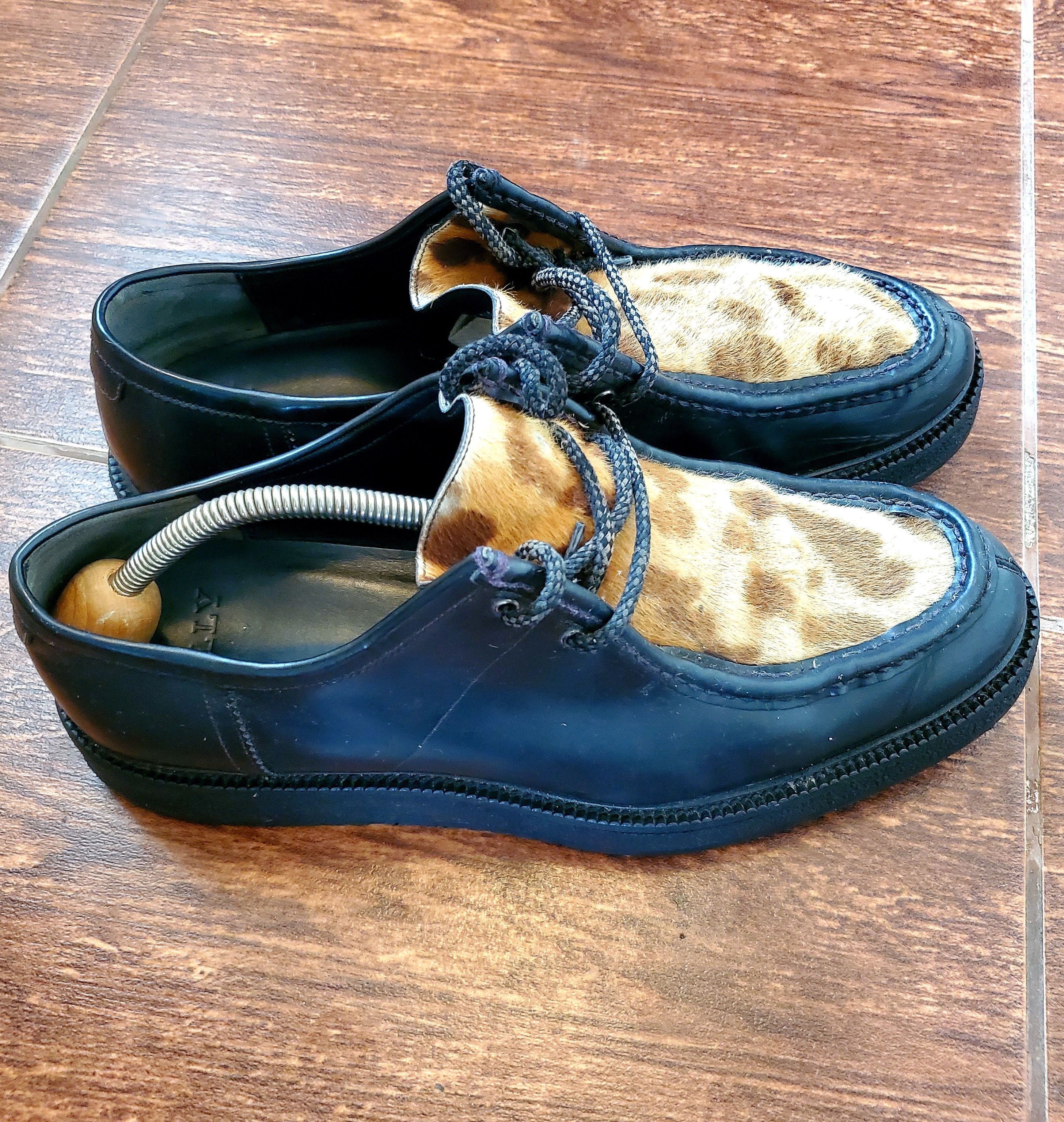 Bally × Vintage 1,000$ Bally Black Dyson leather Laces Up shoes size US 11 Size US 11 / EU 44 - 3 Thumbnail