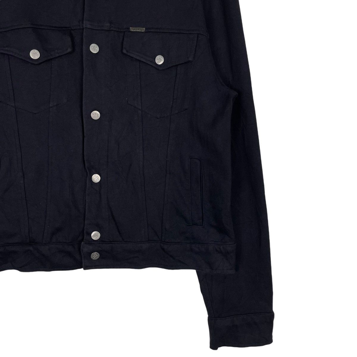 Calvin Klein × Calvin Klein 205W39NYC 💥CALVIN KLEIN DENIM TRUCKER LOOSE SLEEVE JACKET Size US M / EU 48-50 / 2 - 4 Thumbnail