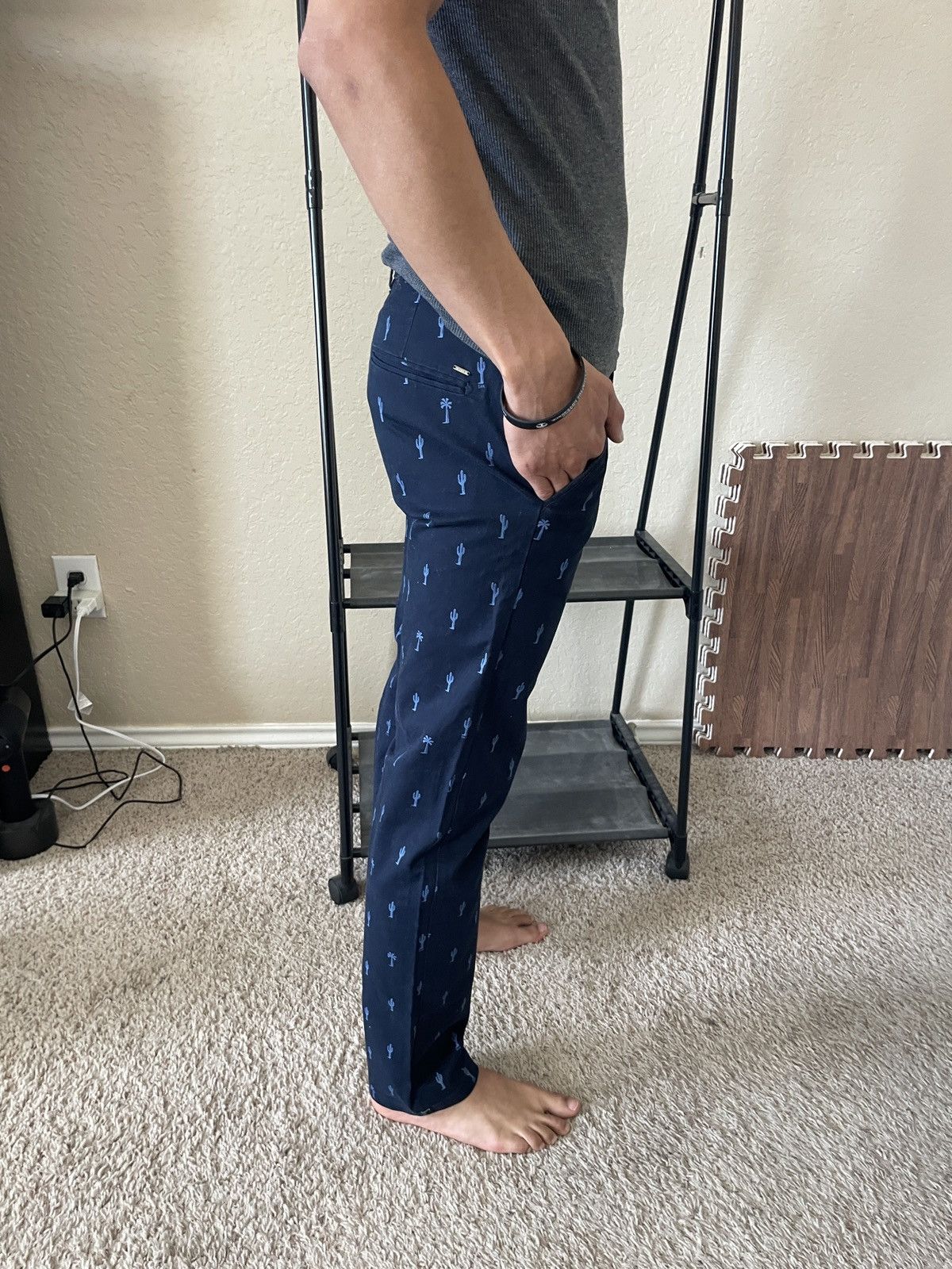 Scotch & Soda Wanderer Cactus & Palms FF trousers Size US 28 / EU 44 - 6 Thumbnail