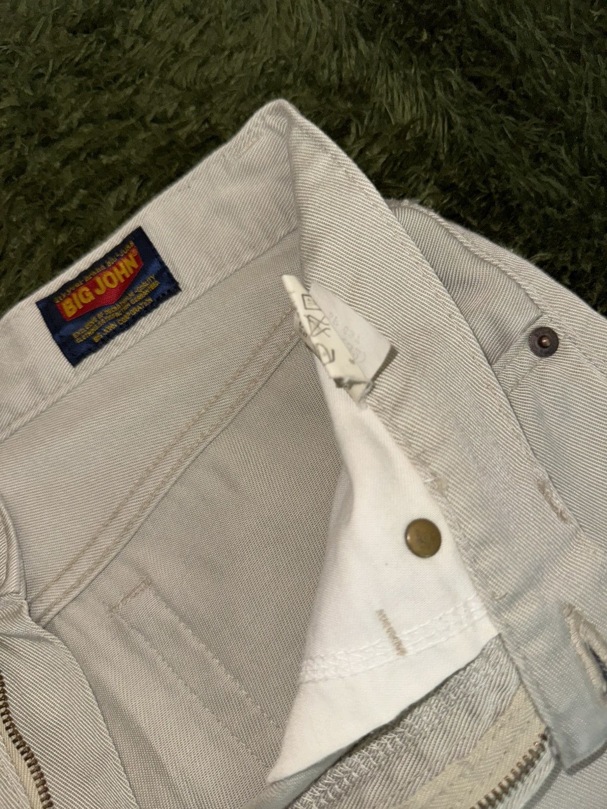 Big John [32] Big John Cotton-Blended Easy Pants Beige Size US 32 / EU 48 - 4 Thumbnail