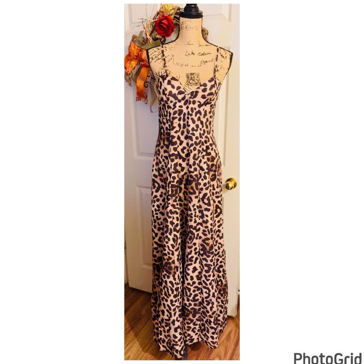 Zara ZARA Leopard Print Maxi Dress Size S / US 4 / IT 40 - 3 Thumbnail