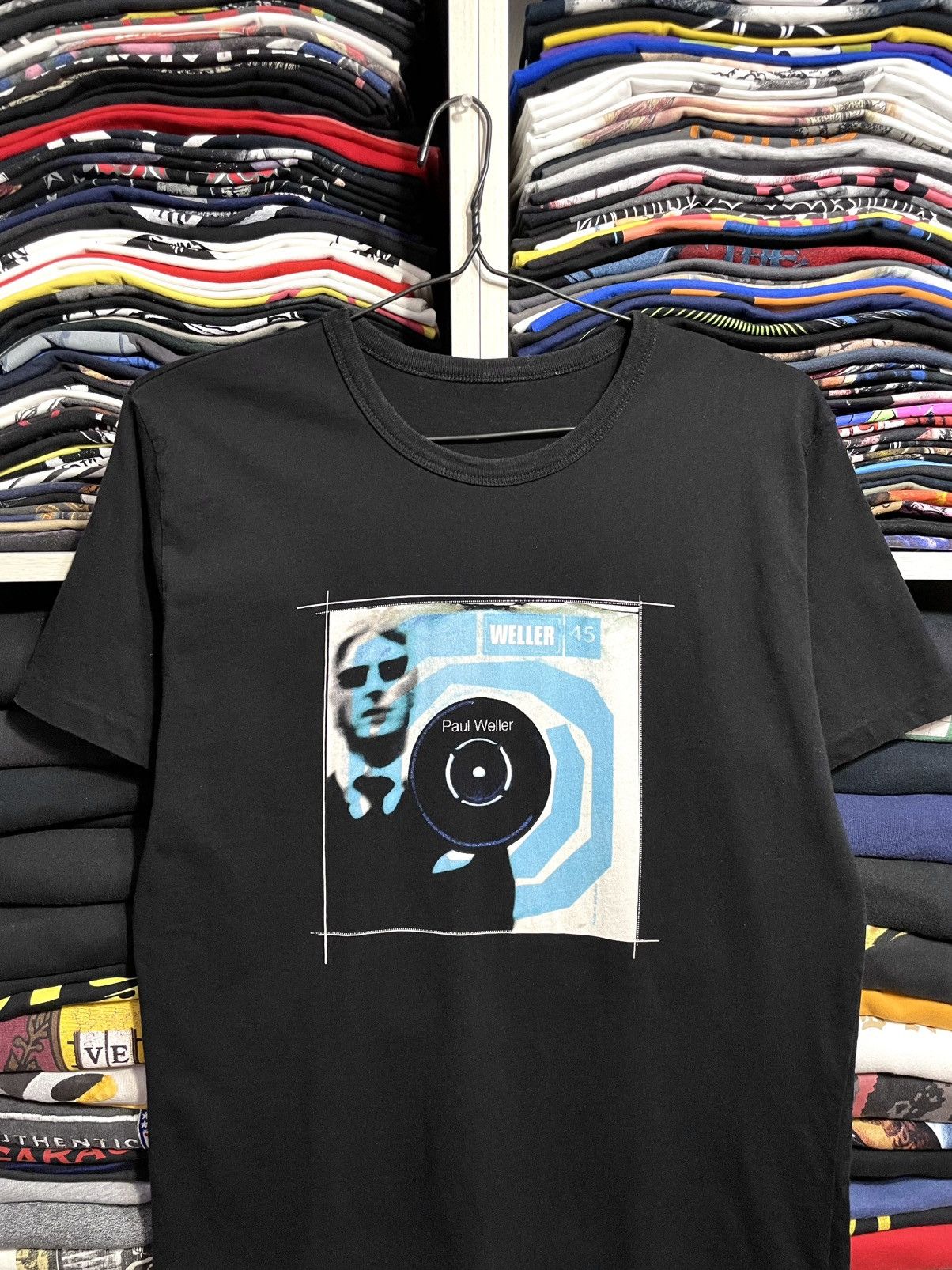 Band Tees Vintage 90s Paul Weller The Jam Single Stitch Band T-Shirt Size US M / EU 48-50 / 2 - 3 Thumbnail
