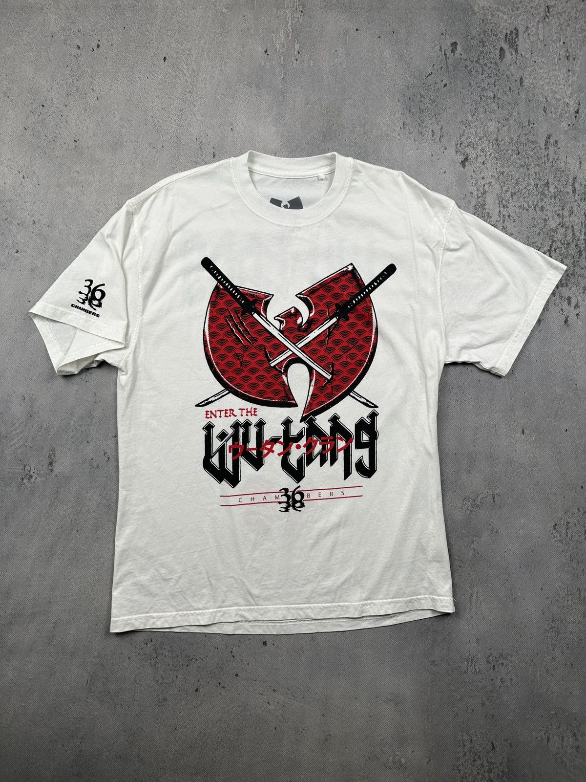 Wu-Tang Clan Wu Tang Clan 36 Chambers Graphic T Shirt Samurai Swords Size US S / EU 44-46 / 1 - 9 Thumbnail