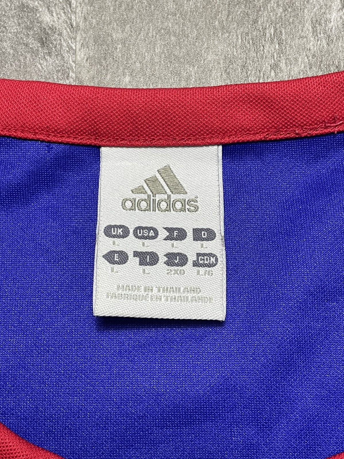 Adidas Vintage France Home 2005 Soccer Jersey rare Size L Size US L / EU 52-54 / 3 - 10 Thumbnail