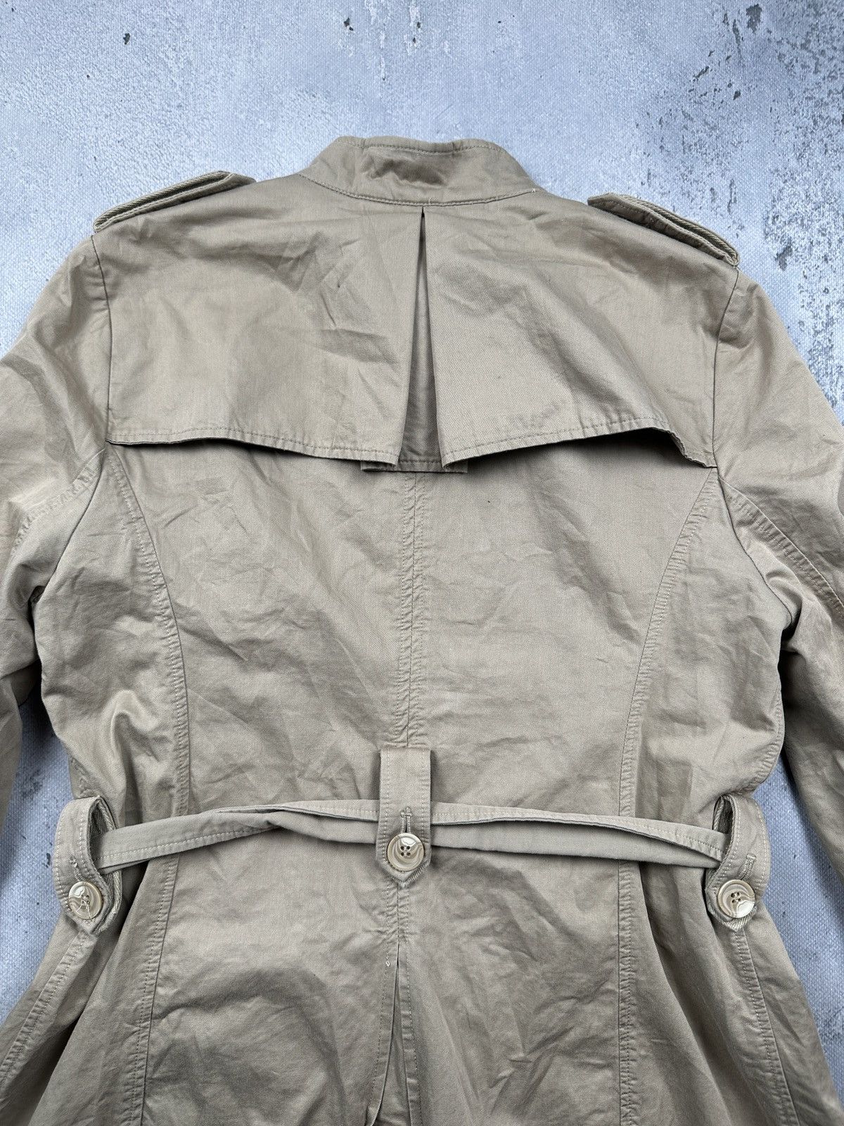 By Malene Birger By Malene Birger Vintage Trench Coat Belted Cotton Classic Size L / US 10 / IT 46 - 17 Thumbnail
