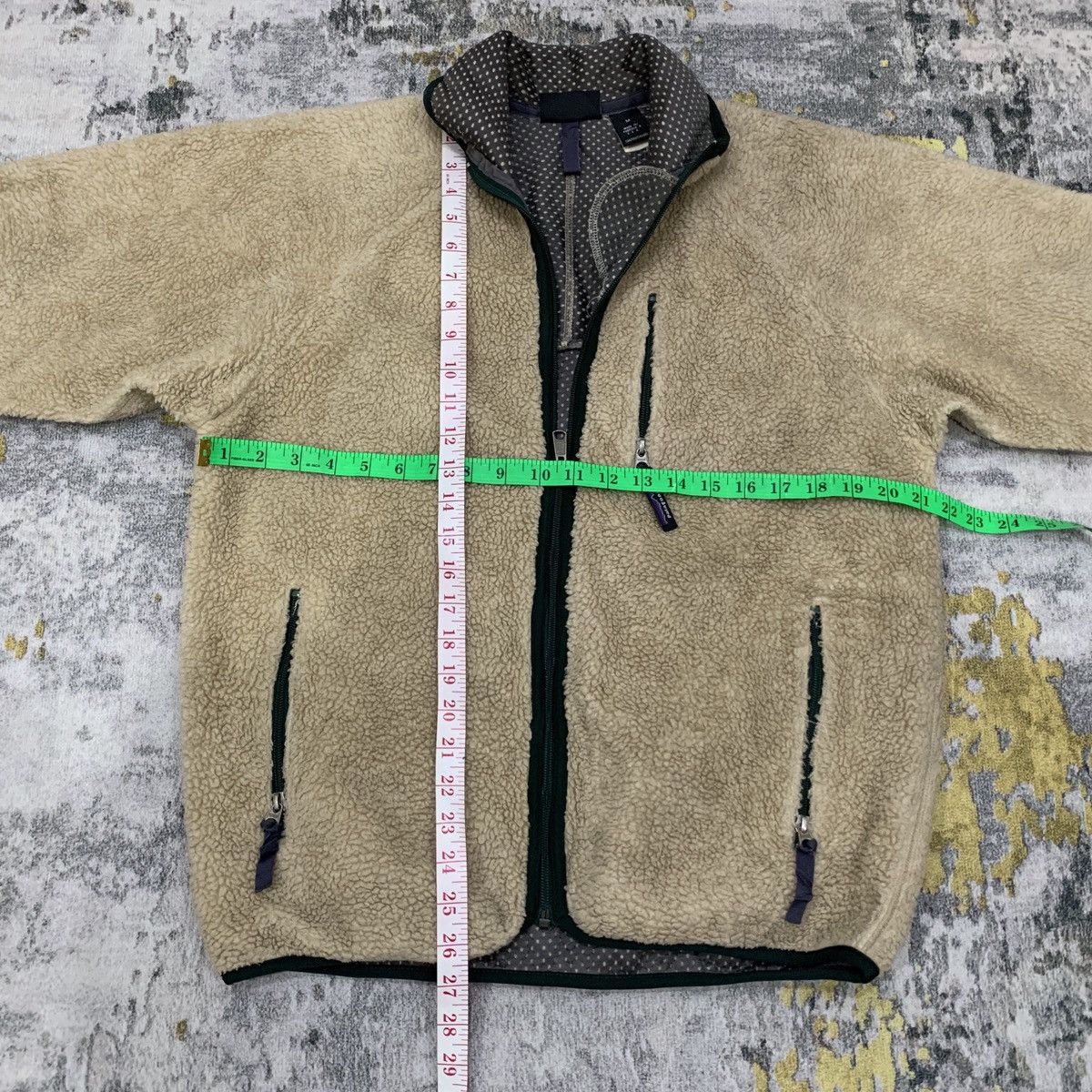 Patagonia Vintage 1997 Patagonia Sherpa Cream Deep Pile Retro Jacket Size US M / EU 48-50 / 2 - 4 Thumbnail