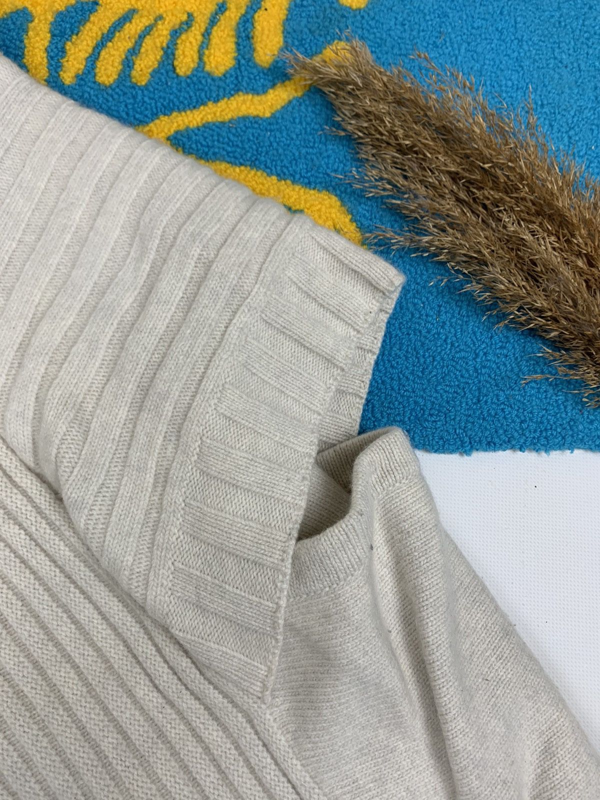 Bally × Designer Bally Heavy Knit Wool Pocket Oversize Poncho Size S / US 4 / IT 40 - 7 Thumbnail