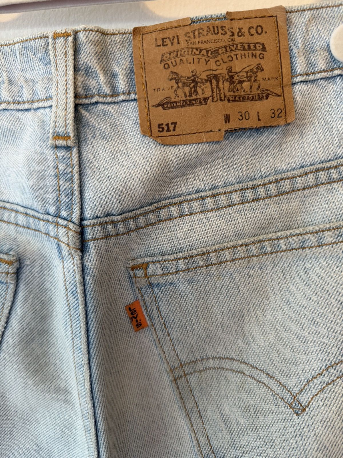 Levi's Vintage Clothing Vintage Levi’s 517 Orange Tab 1970’s Size US 30 / EU 46 - 3 Thumbnail