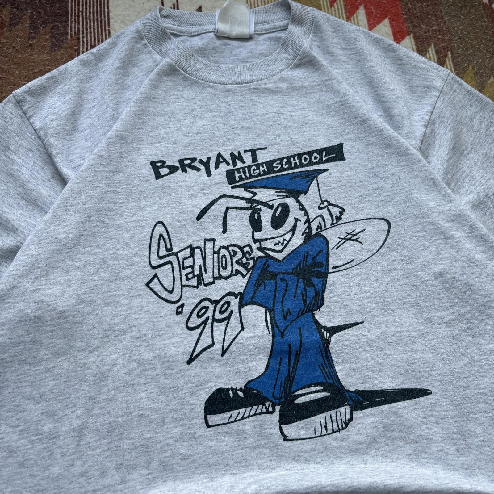 Jerzees Vintage 90s Bryant High School Hornets Graduation Shirt Size US M / EU 48-50 / 2 - 3 Thumbnail
