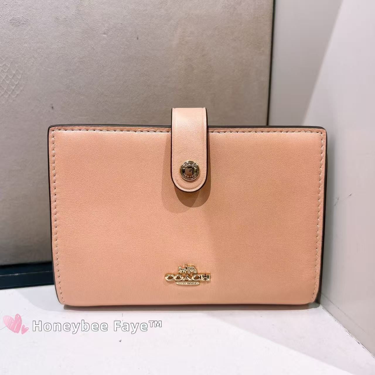 Coach 2 In 1 Wallet CCL71 Light Pink Size ONE SIZE - 2 Thumbnail