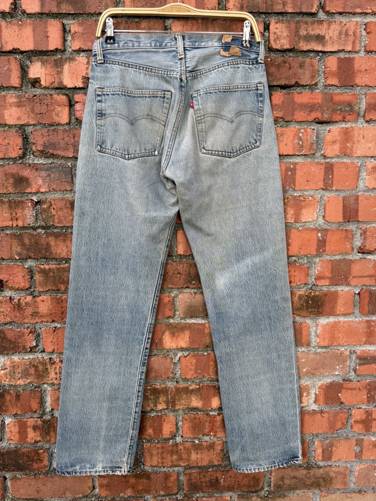 Levi's Vintage Clothing W31x32 Vintage levi’s 501 redline 80s distressed selvedge Size US 31 - 2 Thumbnail