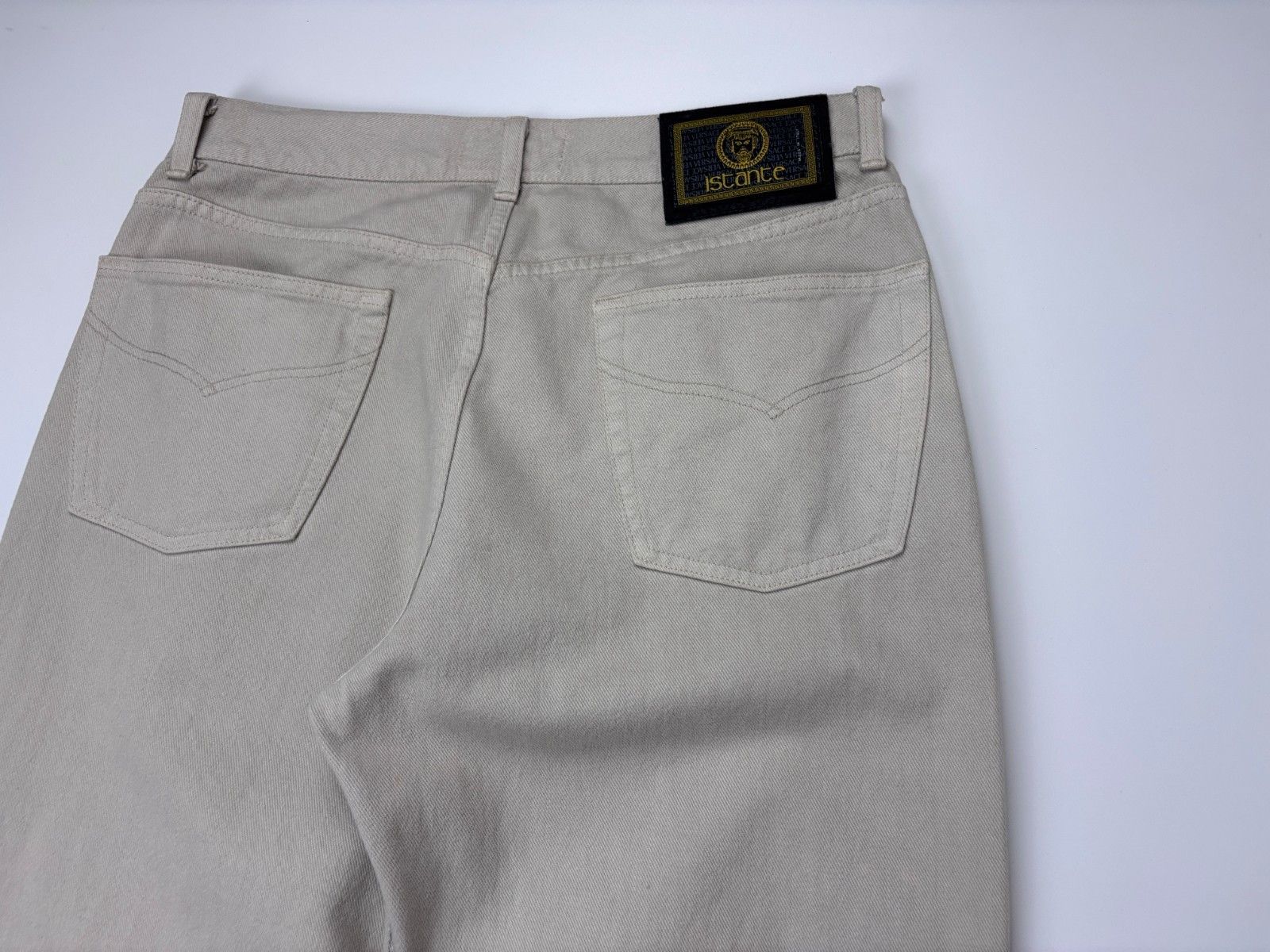 Versace Vintage Versace Istante Jeans White Mens Size 34x32 Size US 34 / EU 50 - 10 Thumbnail