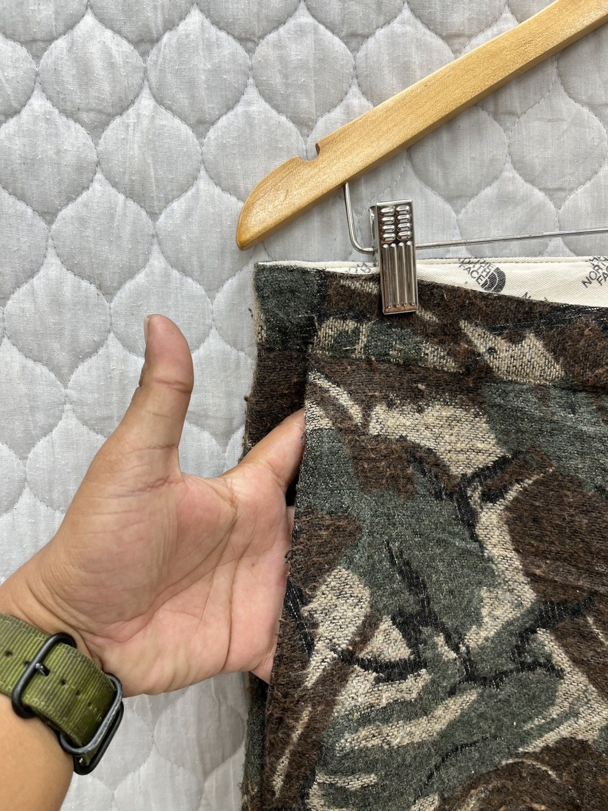 The North Face × Vintage 🔥🔥🔥STEALS VTG THE NORTH FACE CAMO WOOL PANTS Size US 34 / EU 50 - 4 Thumbnail