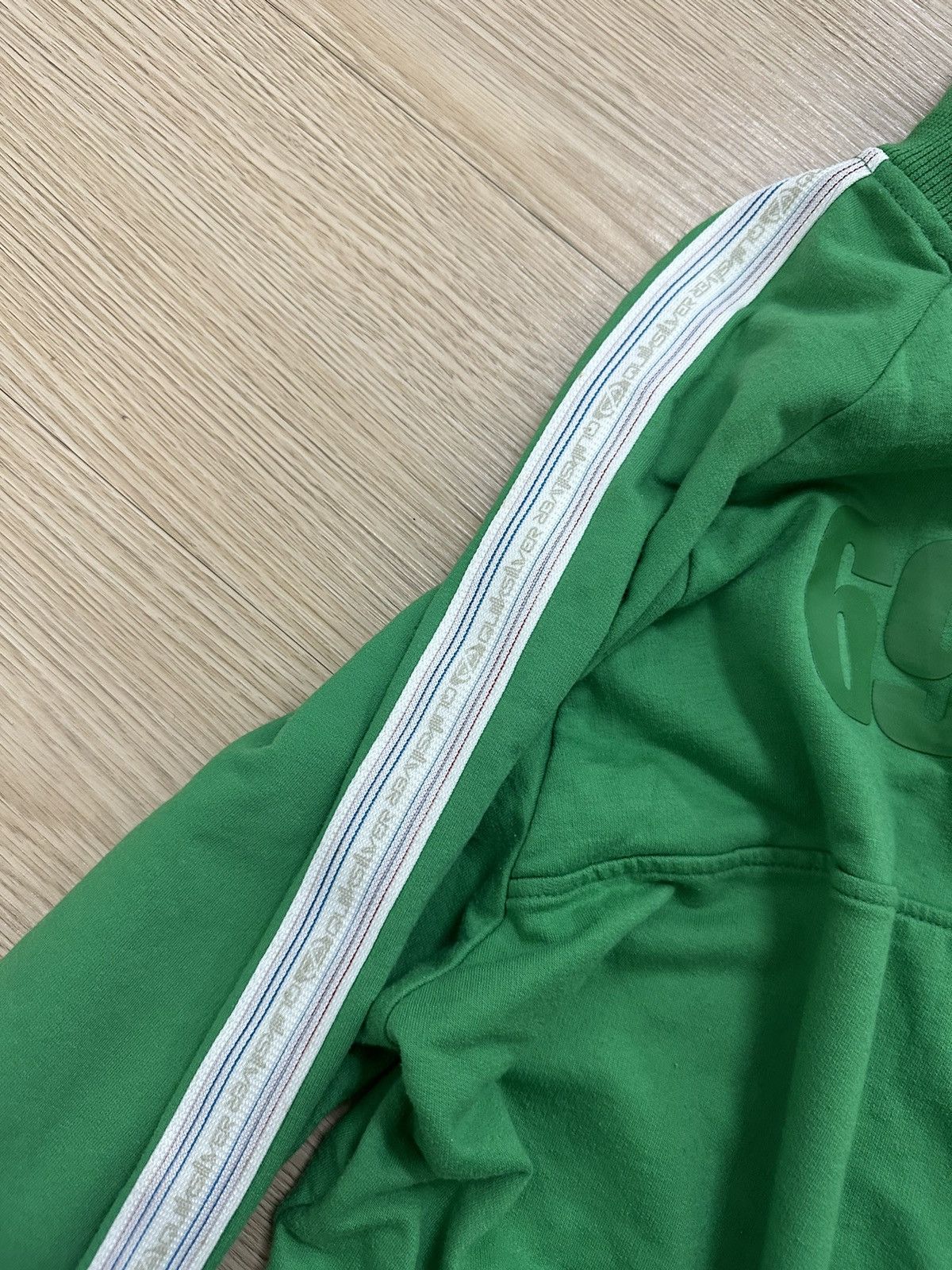 Beauty Beast × Quiksilver × Vintage Vintage Y2K Rare And Beautiful Quiksilver Green Sweater Size US L / EU 52-54 / 3 - 6 Thumbnail