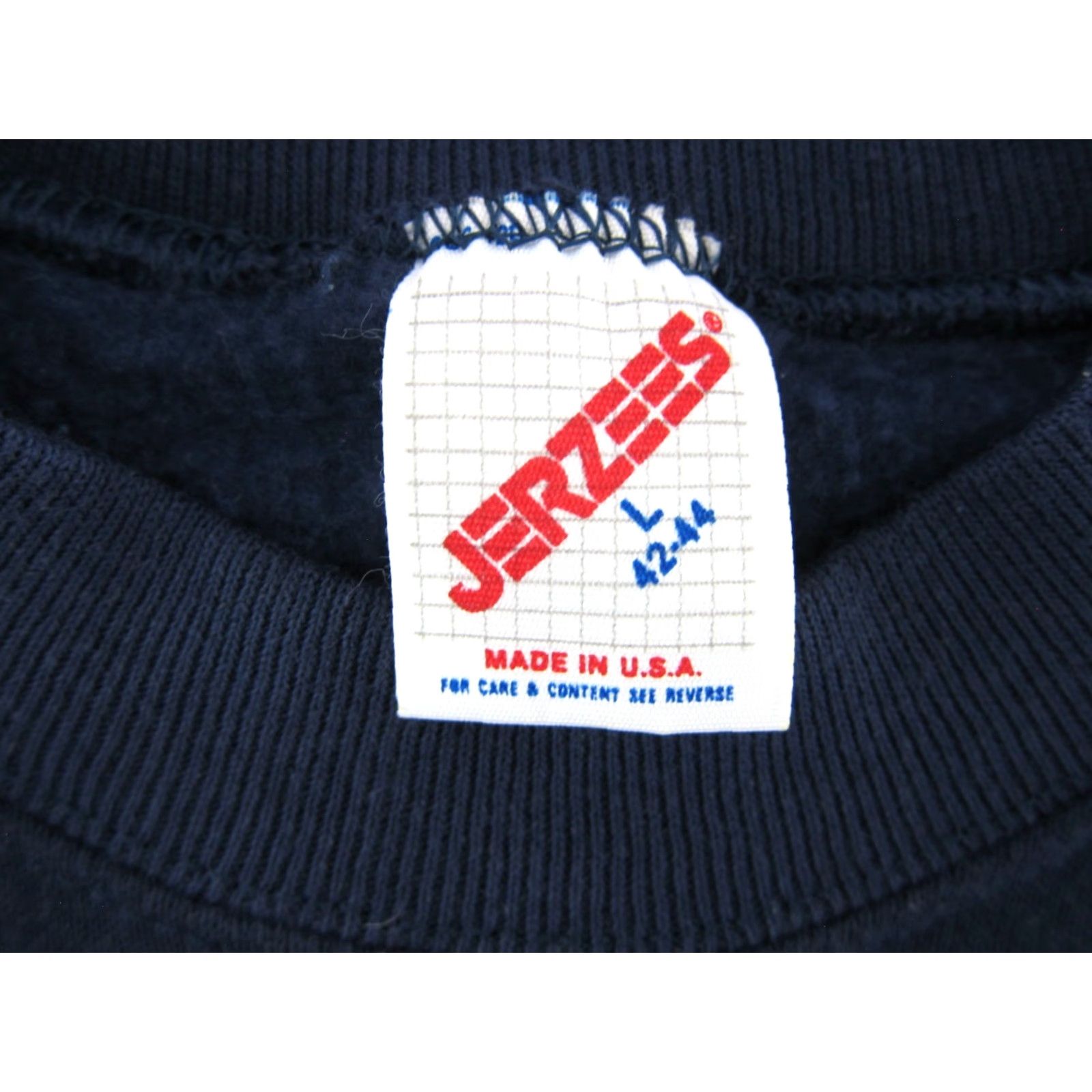 Jerzees VTG Navy Blue Sweatshirt Men Large St. Charles Catholic School Tacoma Washington Navy Blue Sweatshirt Men Large Size US L / EU 52-54 / 3 - 3 Thumbnail