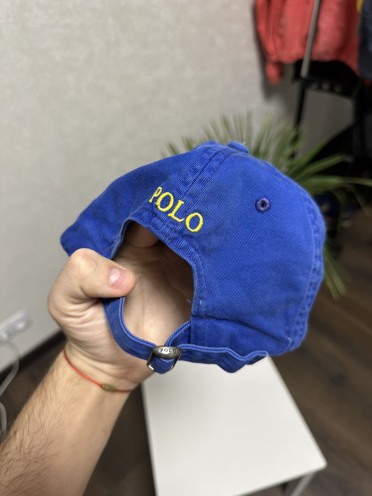 Polo Ralph Lauren Vintage Polo Ralph Lauren Distressed Blue Cap Size ONE SIZE - 9 Thumbnail