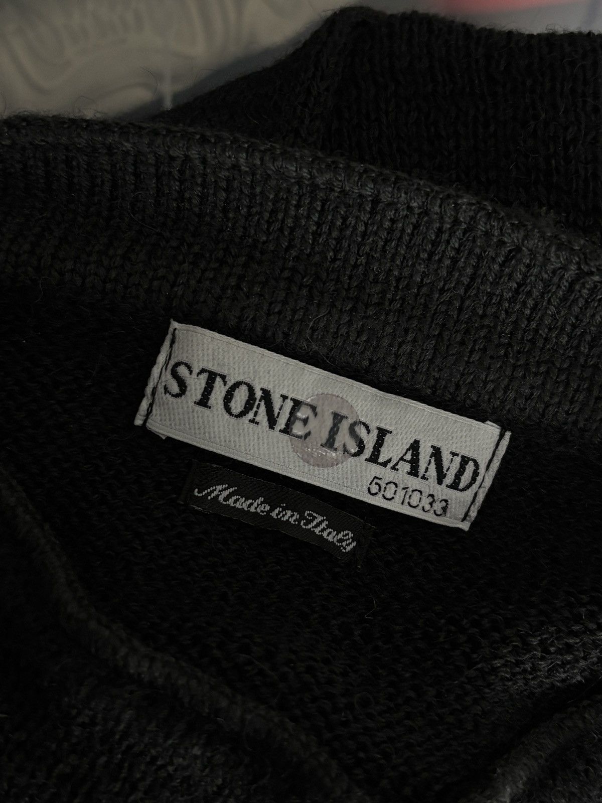 Stone Island Stone Island AW01 Knitted Wool Archive Vintage Sweater Size US XL / EU 56 / 4 - 8 Thumbnail
