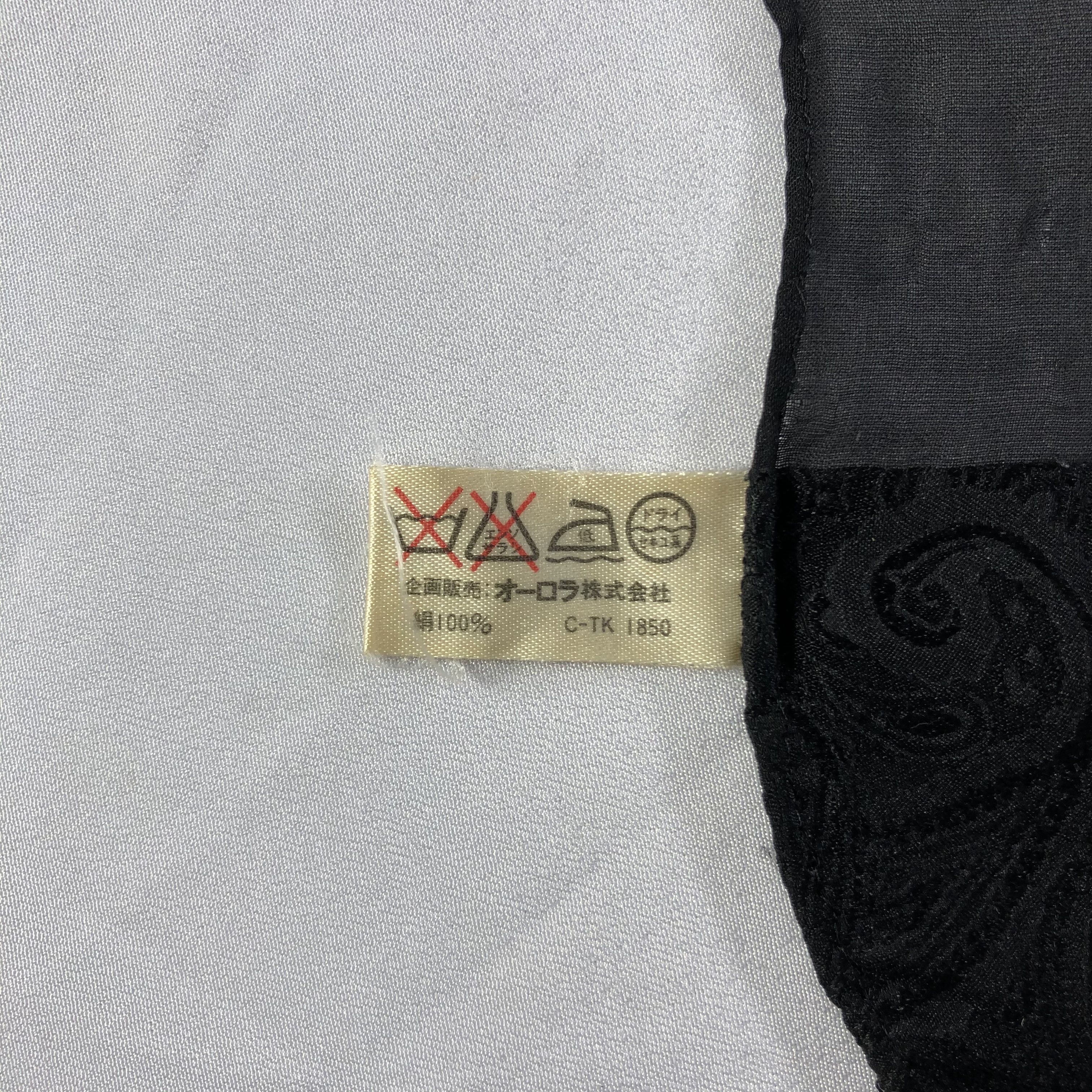 Vintage Vintage Bella Rosa Silk Scarf Size ONE SIZE - 5 Thumbnail