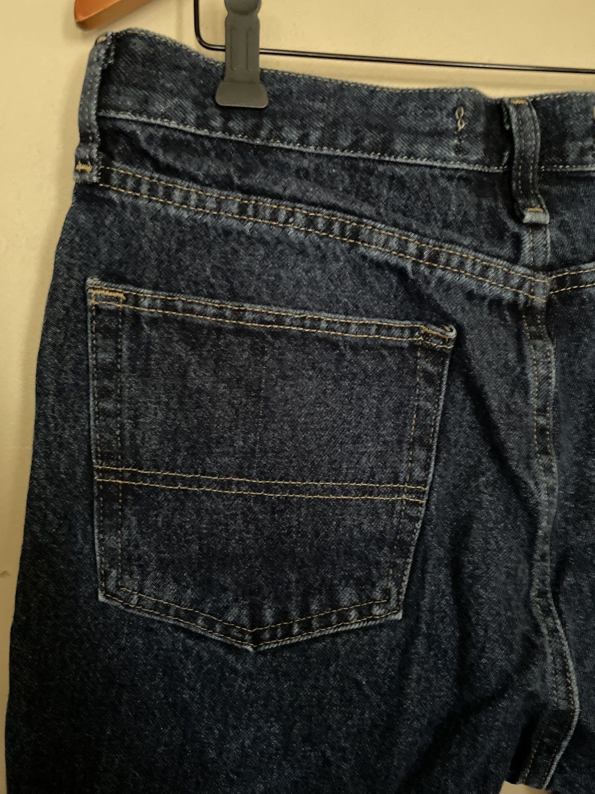 Designer × Wrangler Wrangler Medium Blue Denim Jean Shorts JORTS relaxed fit 33 Size US 33 - 5 Thumbnail