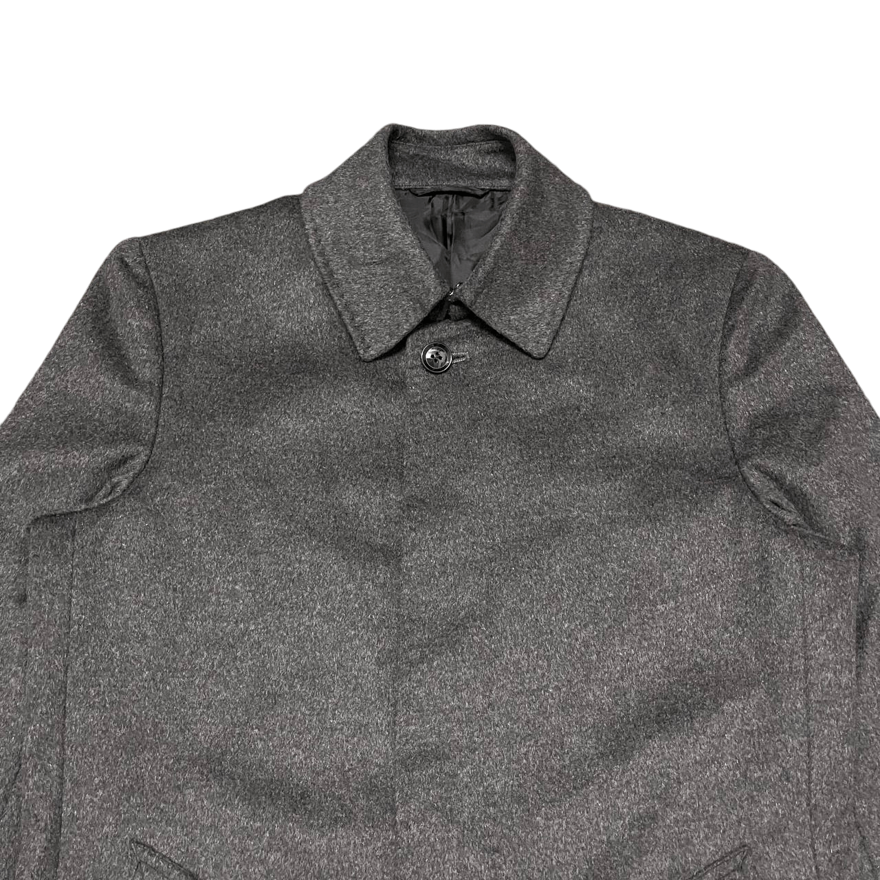 Tete Homme Tete Homme Issey Miyake Cashmere Blend Coat Size US L / EU 52-54 / 3 - 2 Thumbnail