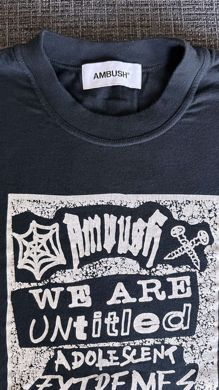 Ambush Design AMBUSH Fluid graphic print T-shirt Size US M / EU 48-50 / 2 - 7 Thumbnail
