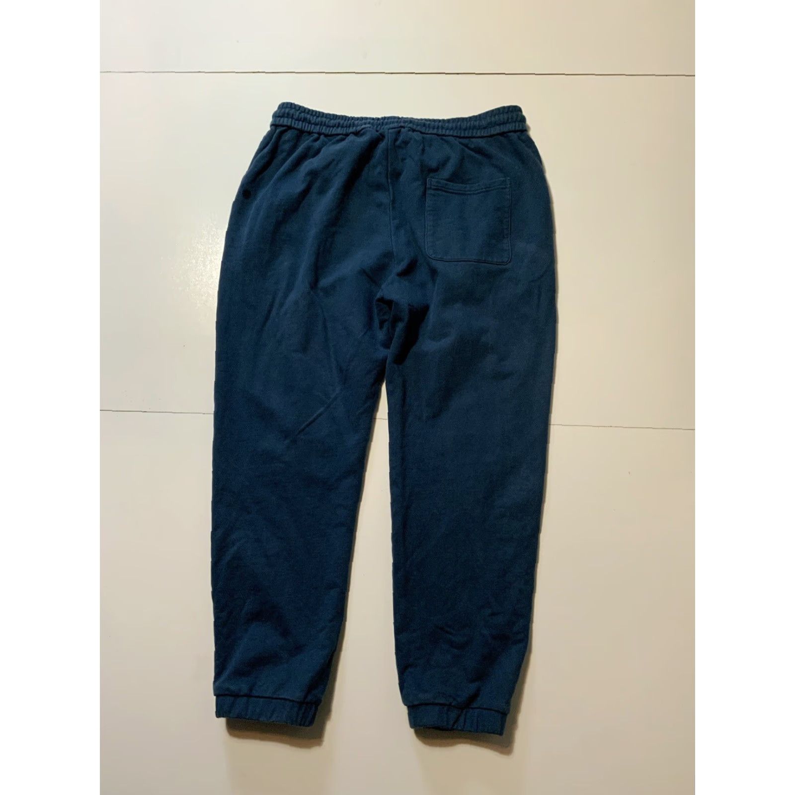 Vintage VINTAGE Mifland Script Fleece Knit Blue QS II 13oz Heavyweight Jogger Sweatpants Sz. XXL Mens Sweatpants Blue 2XL Regular Lightweight? Size US 39 - 3 Thumbnail