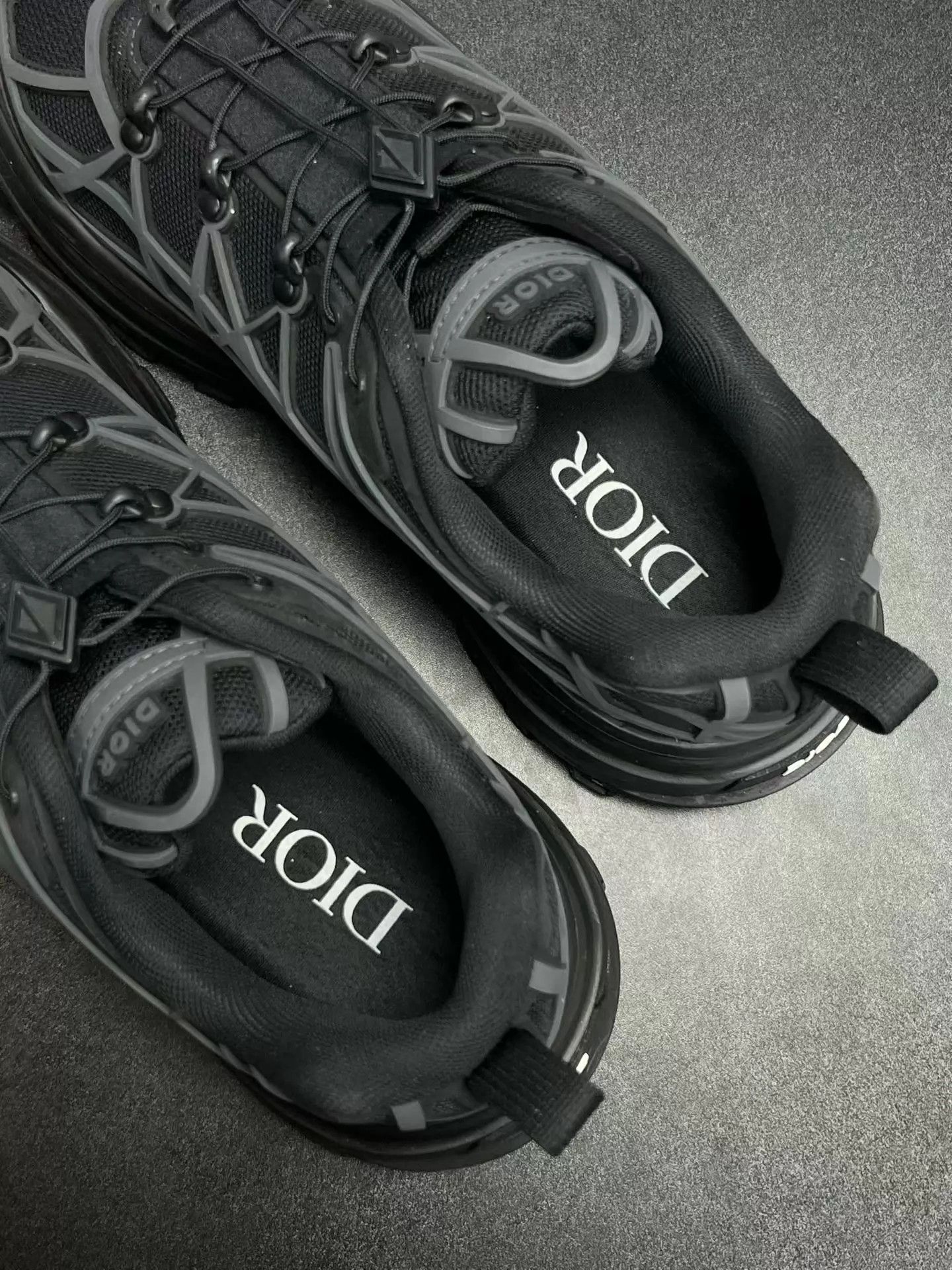 Dior DIOR B31 Tartan Black 43 (Near New, Minor Wear) Size US 10 / EU 43 - 4 Thumbnail