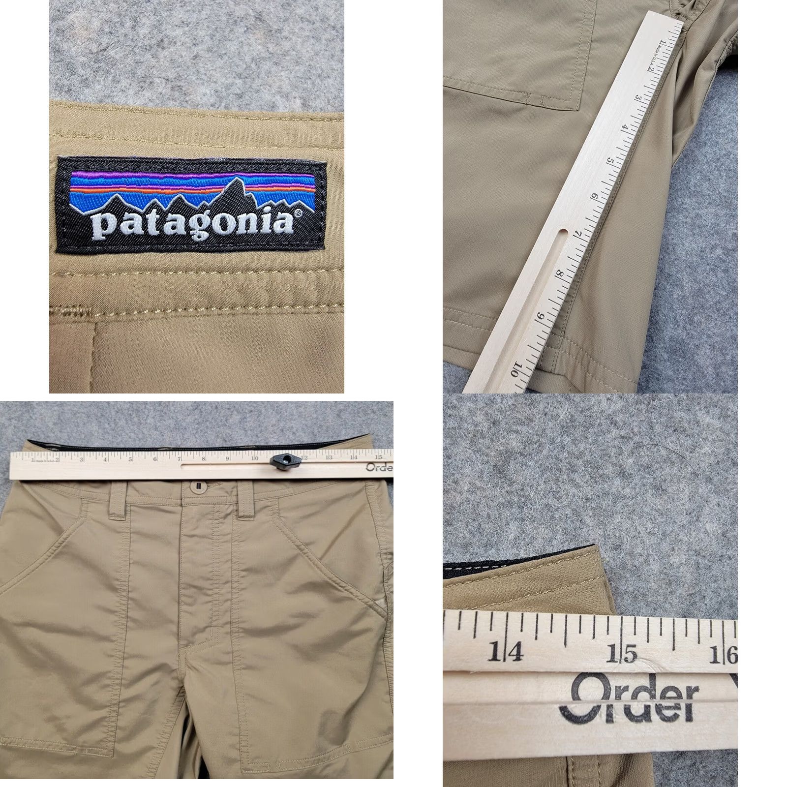 Patagonia Patagonia Shorts Mens 28 Brown 10'' Inseam Pockets Outdoor Hiking Bermuda Outdoor Mens Brown 28 Inseam 10" Patagonia Shorts Size US 28 / EU 44 - 9 Thumbnail