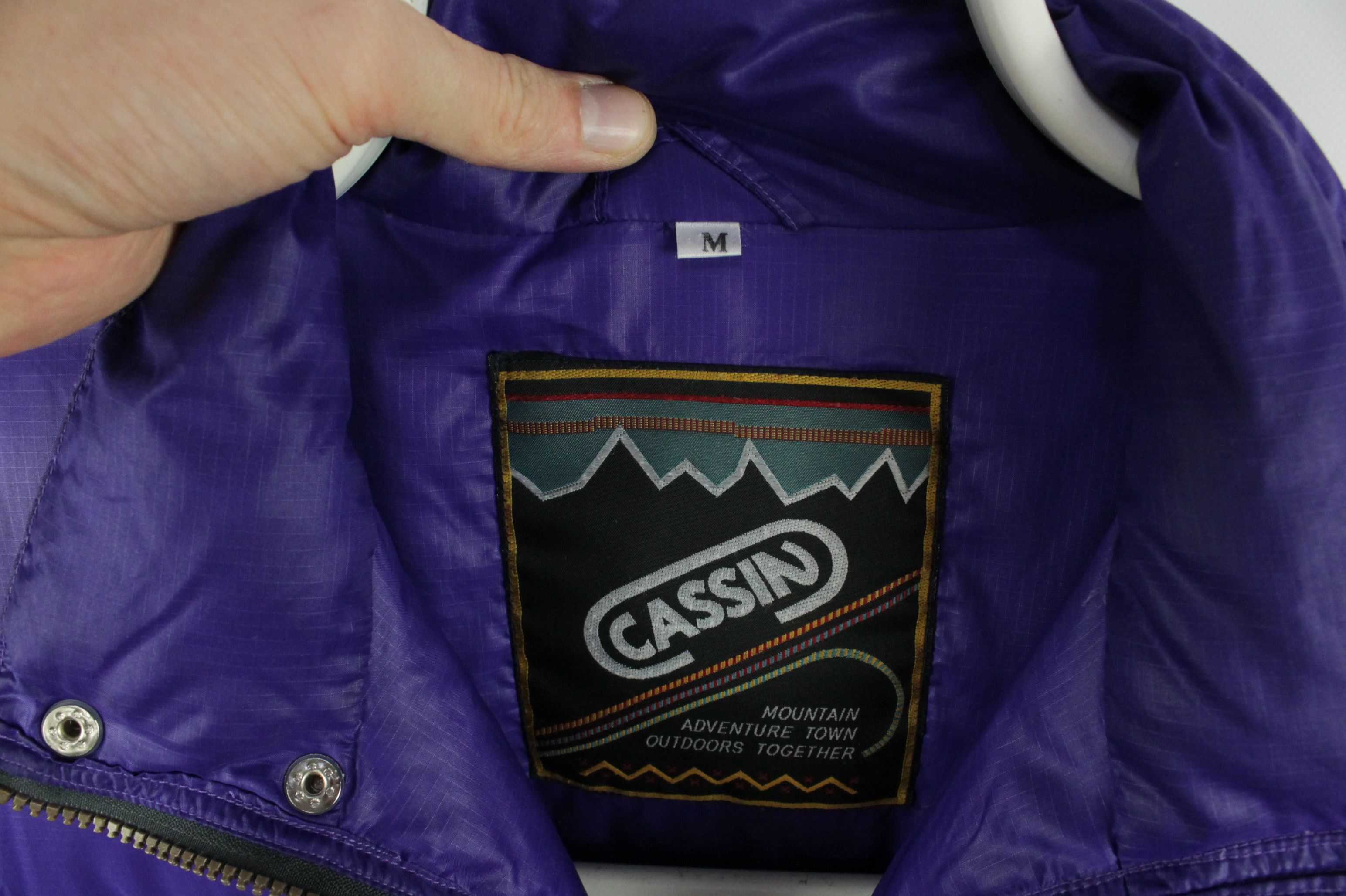 Oleg Cassini Vintage Cassin Light Puffer Jacket Purple Mountain Outdoor Size US M / EU 48-50 / 2 - 5 Thumbnail