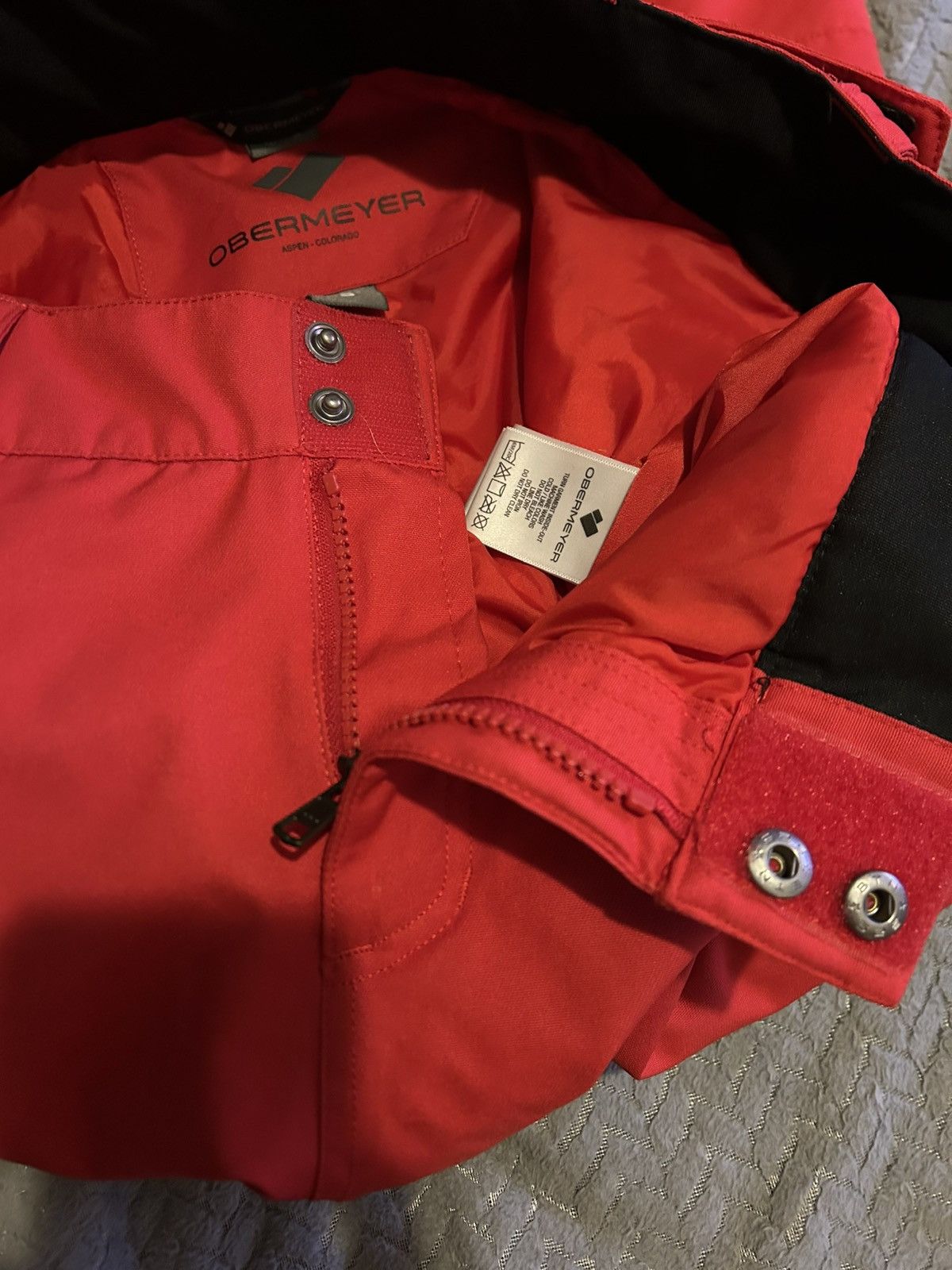 Obermeyer Obermeyer Mens Force Pants Fresno Red Size US 33 - 2 Thumbnail