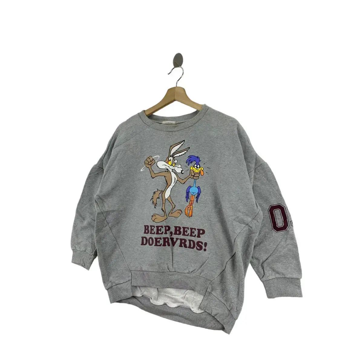 Warner Bros Vtg LOONEY TUNES Wile Coyote Road Runner Space Jam Size XL / US 12-14 / IT 48-50 - 4 Thumbnail