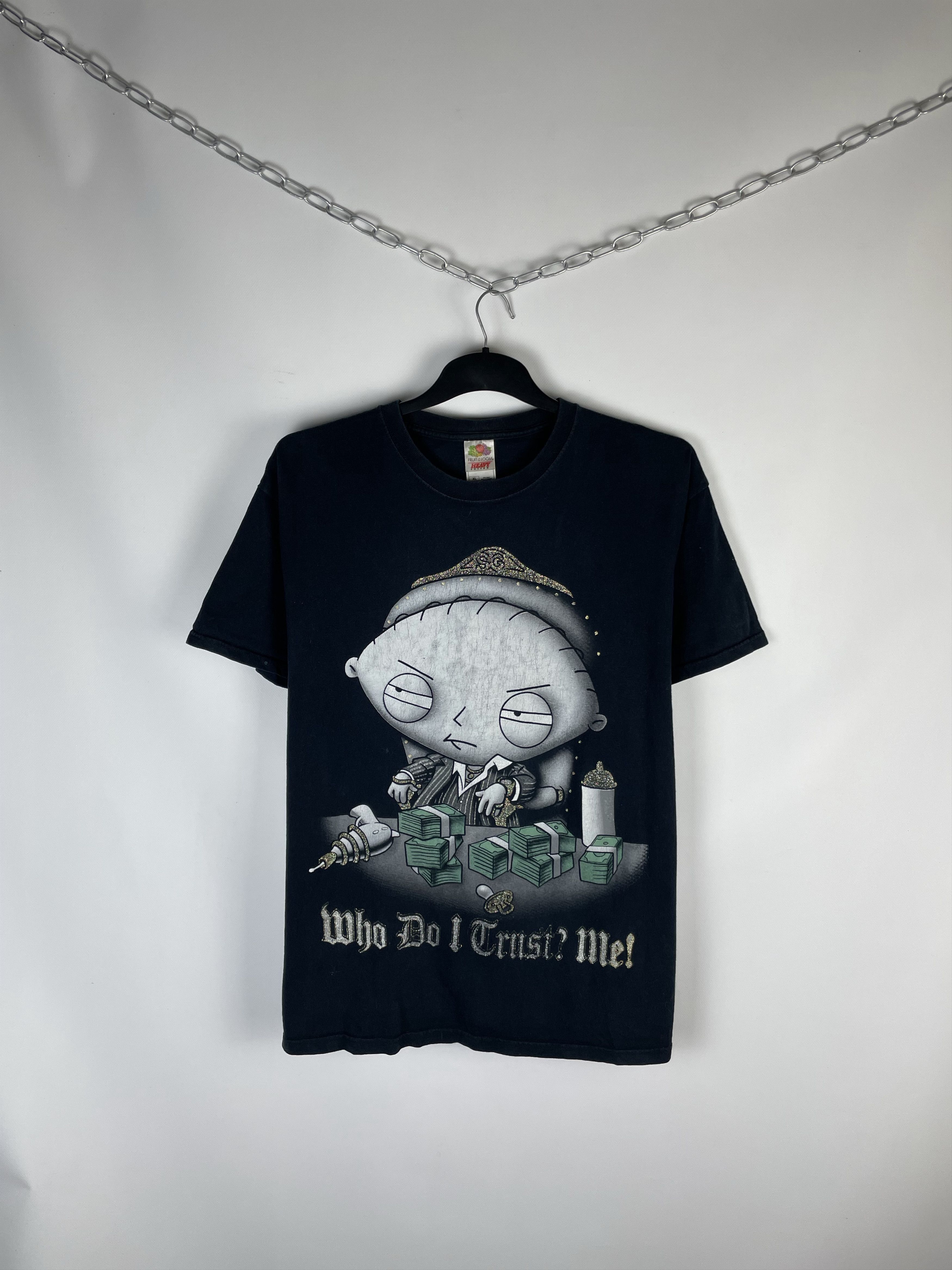 Other Family Guy Stewie Who Do I Trust Me Big Screen Printed Tee Size US XL / EU 56 / 4 - 1 Thumbnail